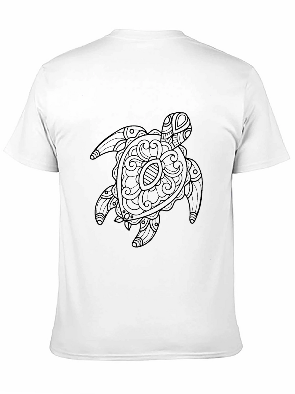 Turtle Graphic Black T-Shirt