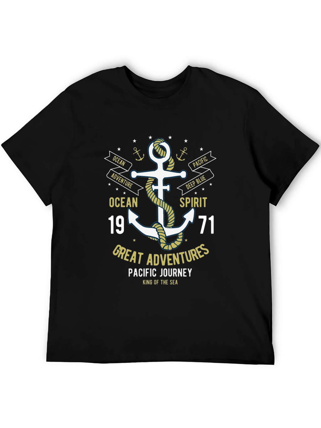Nautical Adventure Graphic T-Shirt
