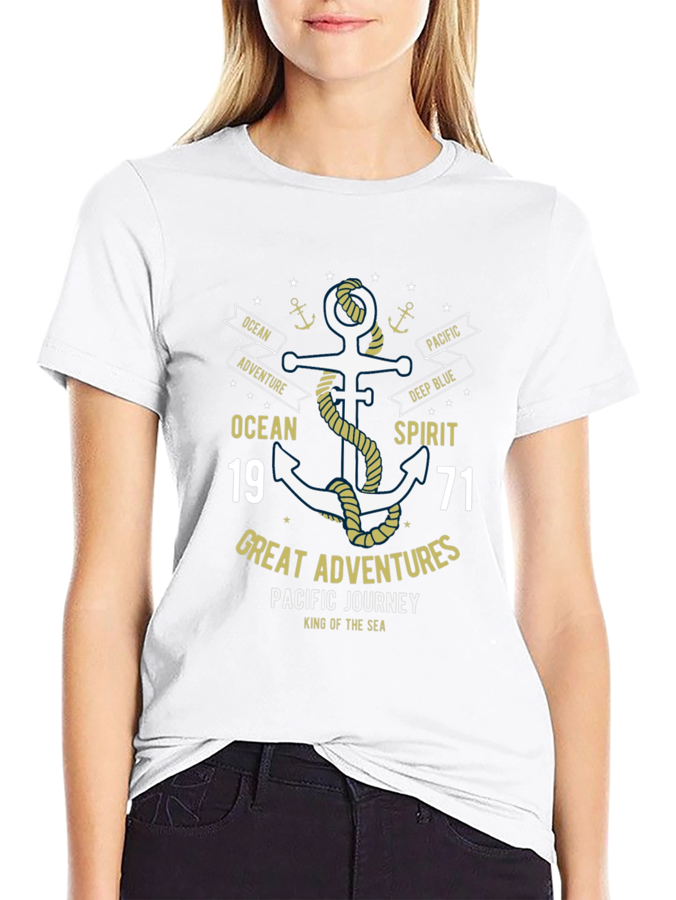Nautical Adventure Graphic T-Shirt