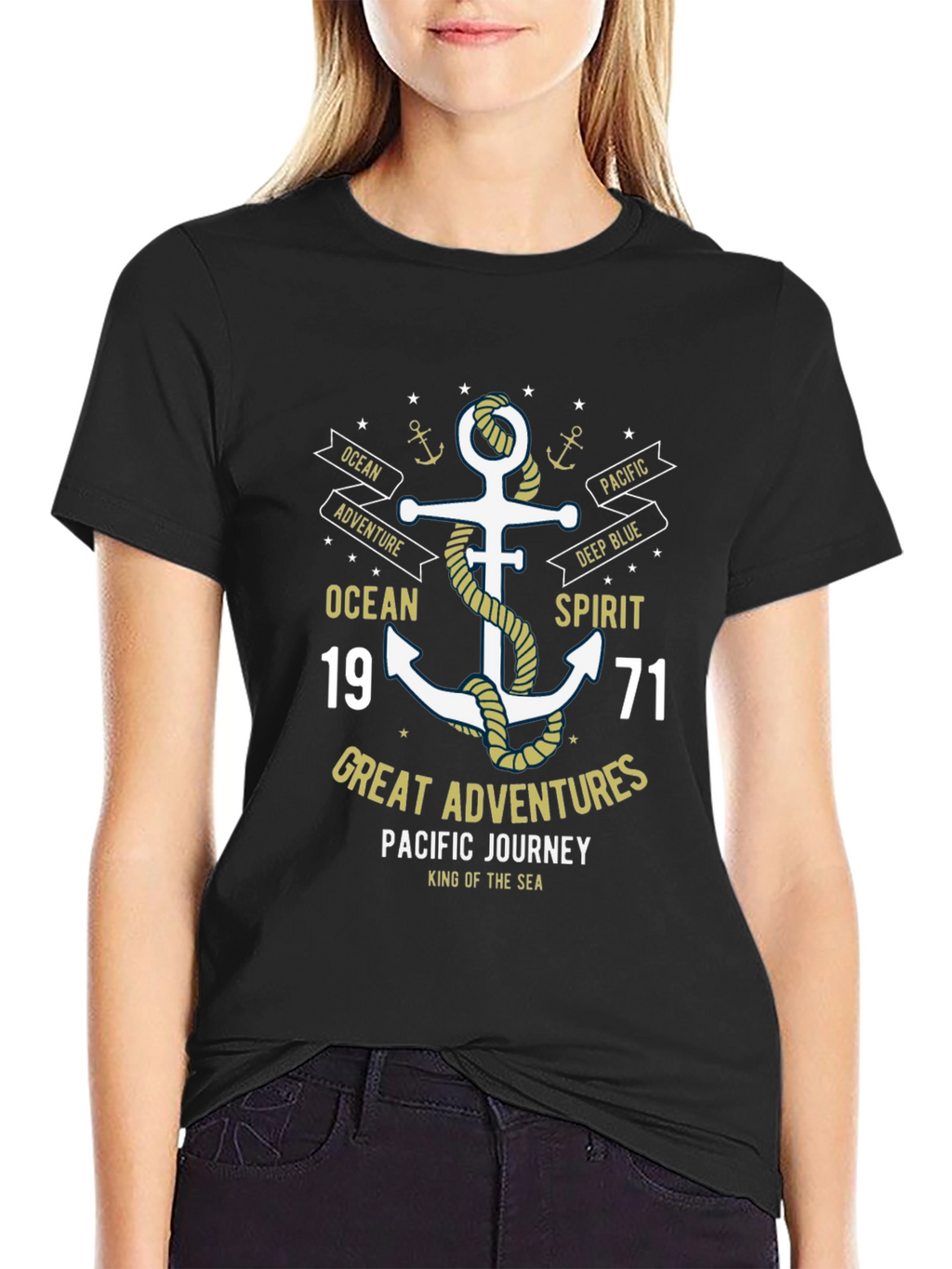 Nautical Adventure Graphic T-Shirt