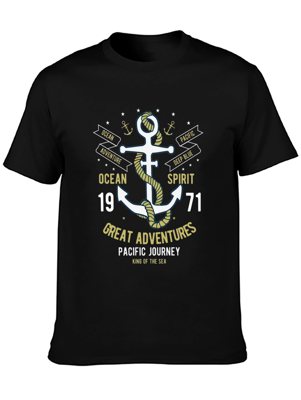Nautical Adventure Graphic T-Shirt