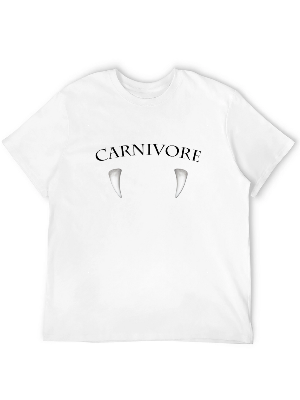 Carnivore Fang Tee - Bold Graphic T-Shirt