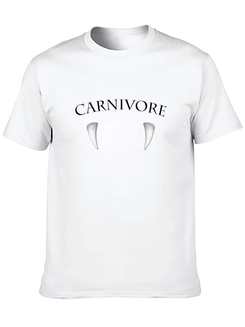 Carnivore Fang Tee - Bold Graphic T-Shirt