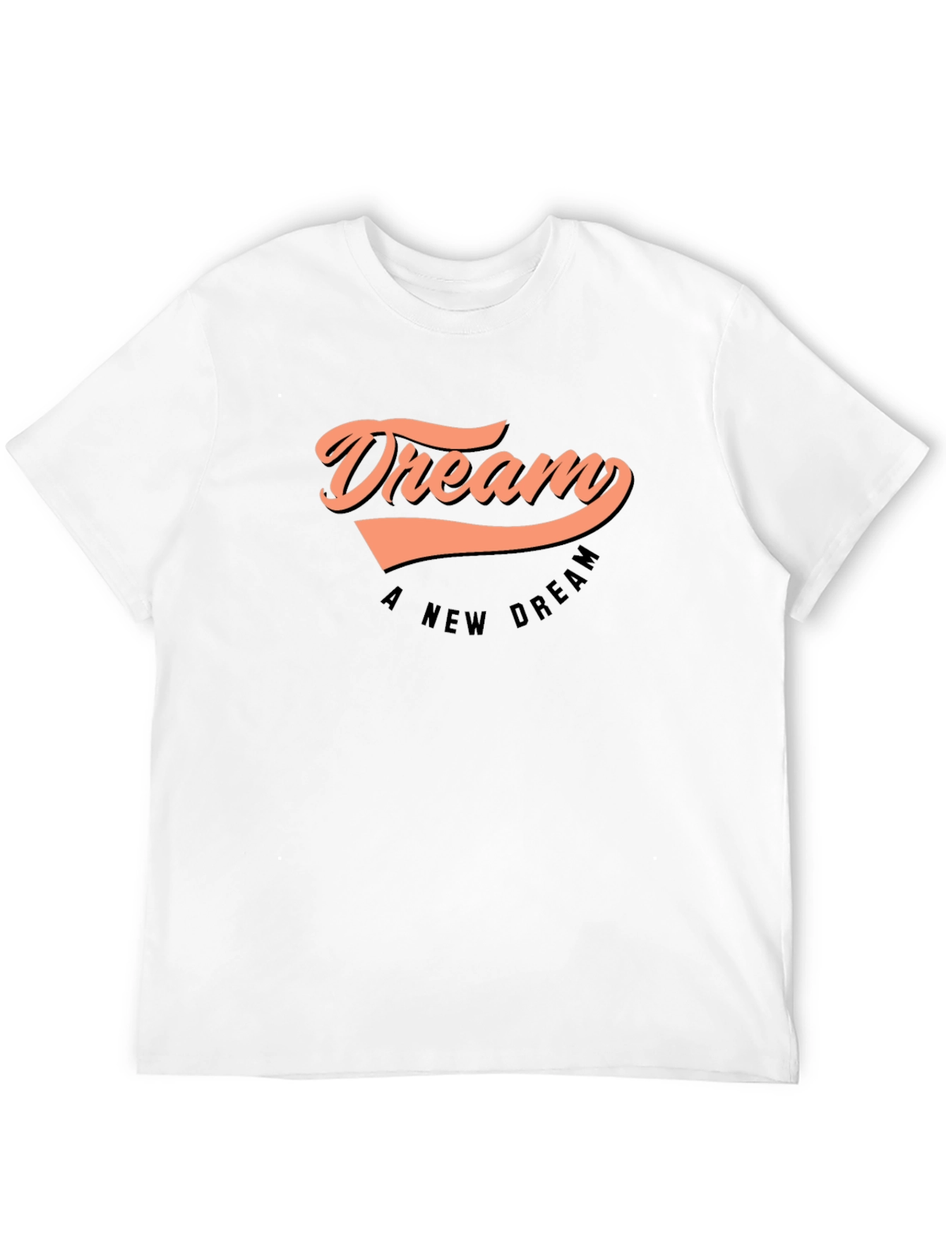 Dream a New Dream Black Graphic T-Shirt