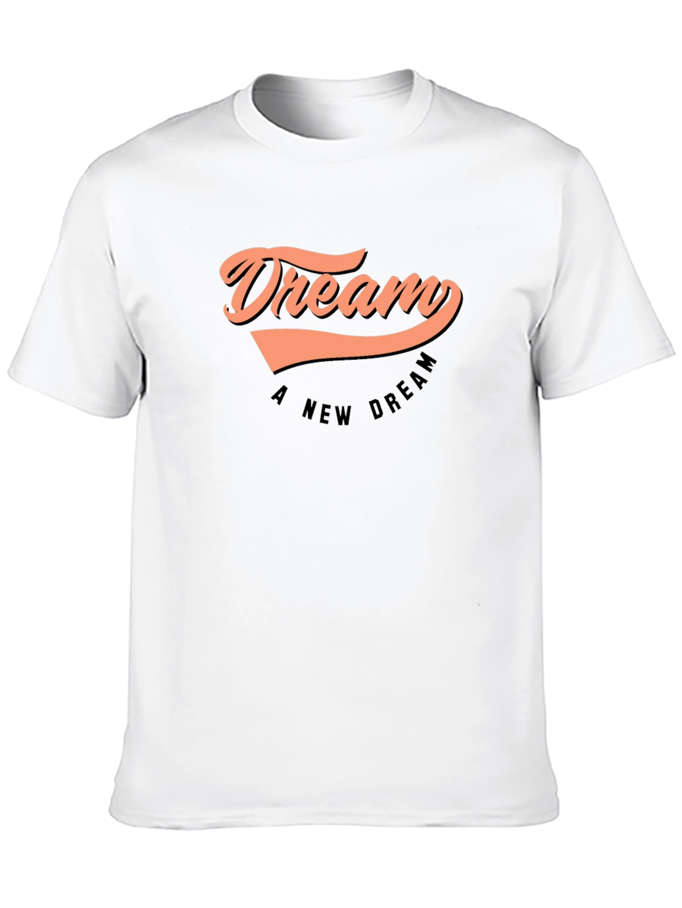 Dream a New Dream Black Graphic T-Shirt