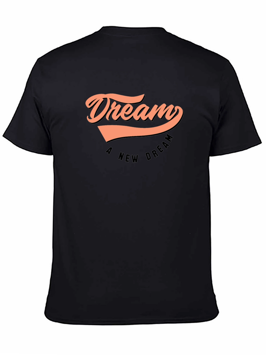Dream a New Dream Black Graphic T-Shirt