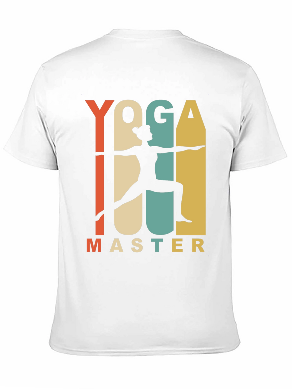 Yoga Master Graphic Tee - Retro Style Yoga T-Shirt