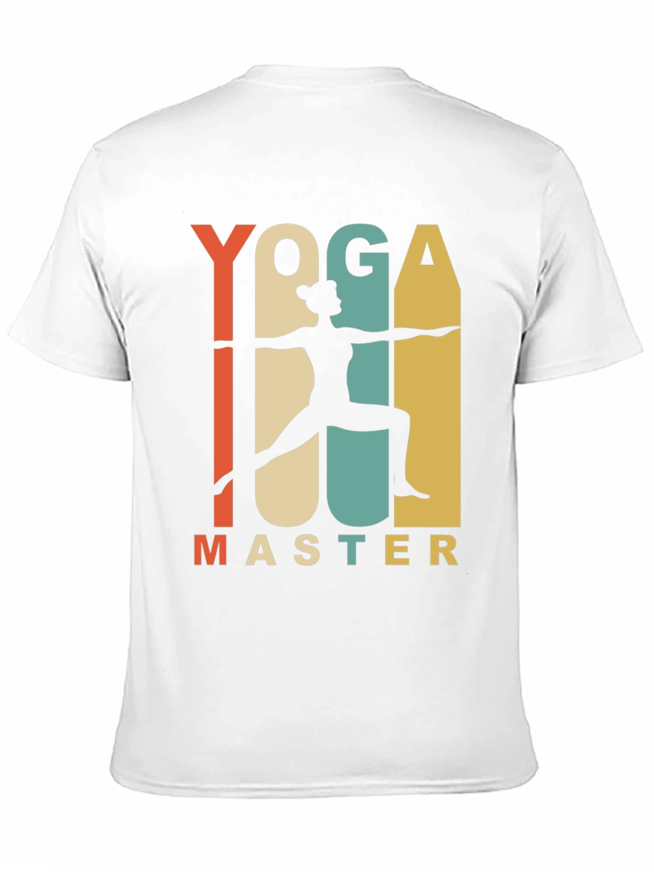 Yoga Master Graphic Tee - Retro Style Yoga T-Shirt