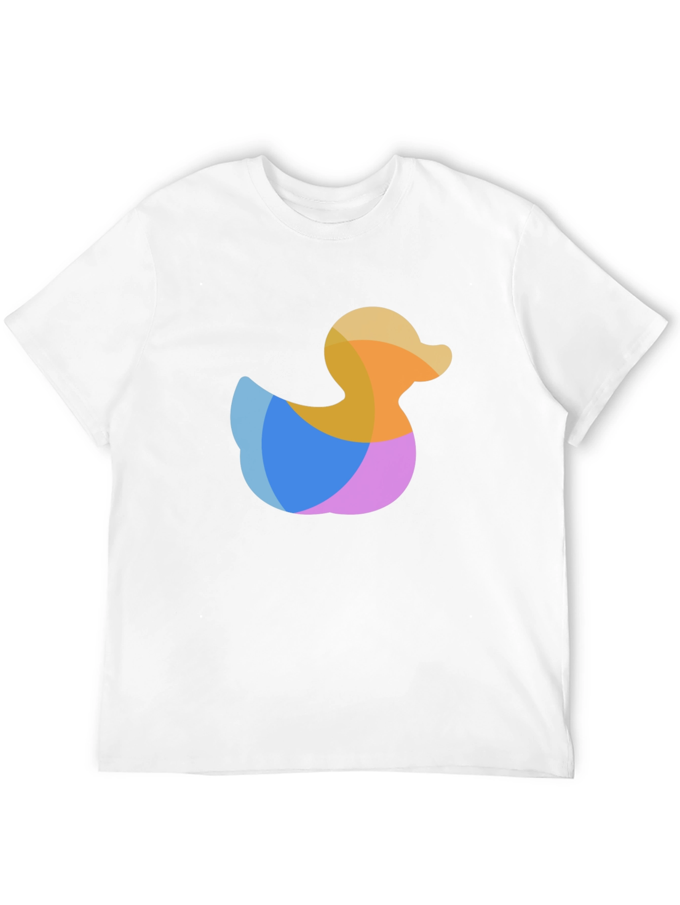 Duck Graphic Tee - Stylish Black Cotton T-Shirt