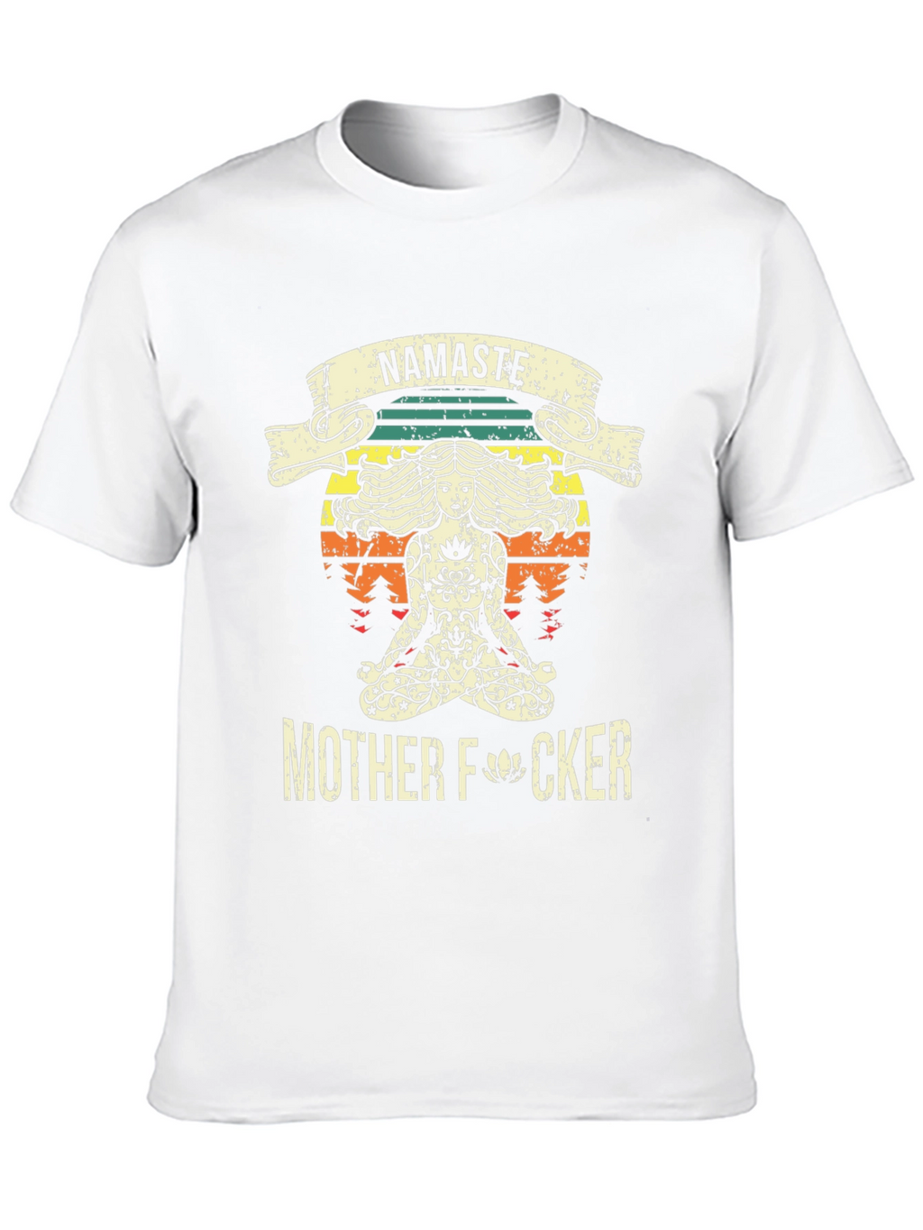Namaste Mother F*cker T-Shirt - Funny Yoga Design