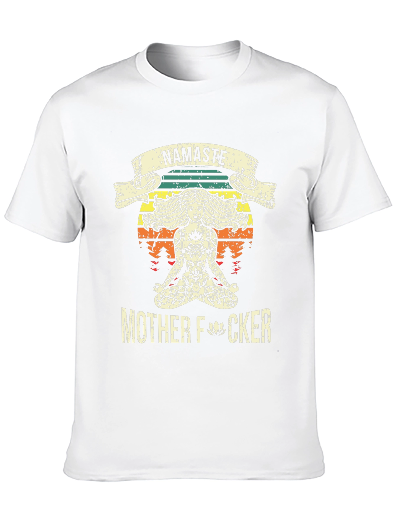 Namaste Mother F*cker T-Shirt - Funny Yoga Design