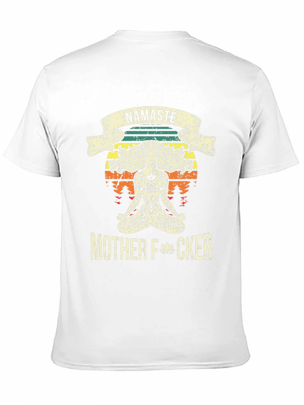 Namaste Mother F*cker T-Shirt - Funny Yoga Design