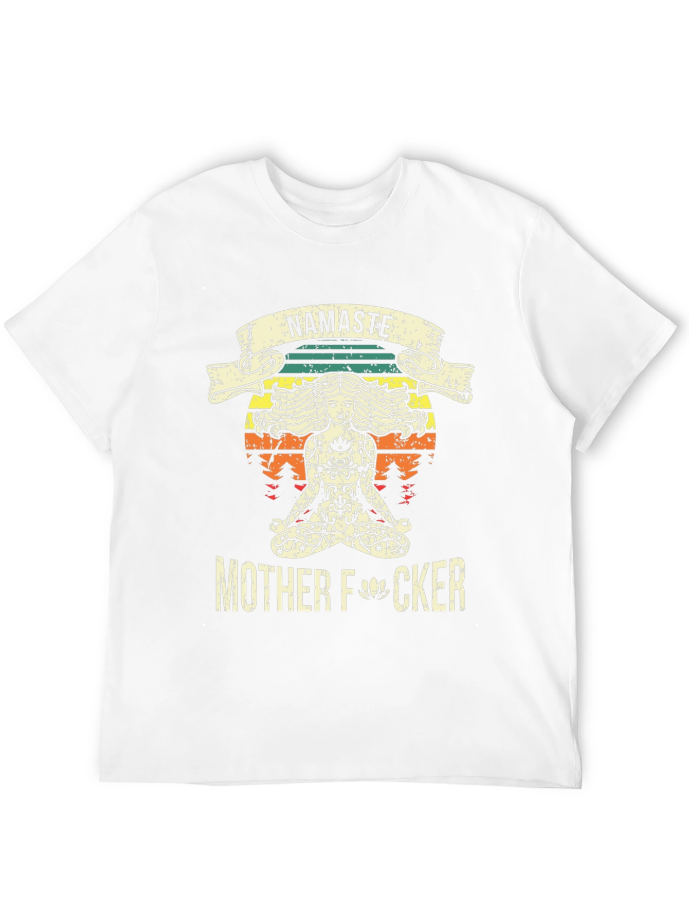 Namaste Mother F*cker T-Shirt - Funny Yoga Design
