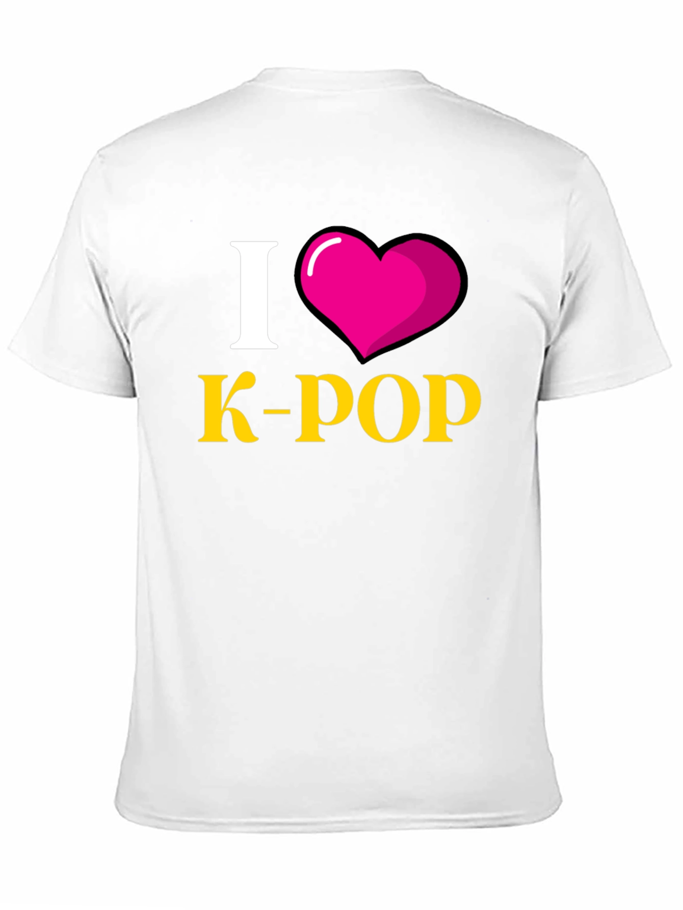 I Heart K-Pop Black T-Shirt
