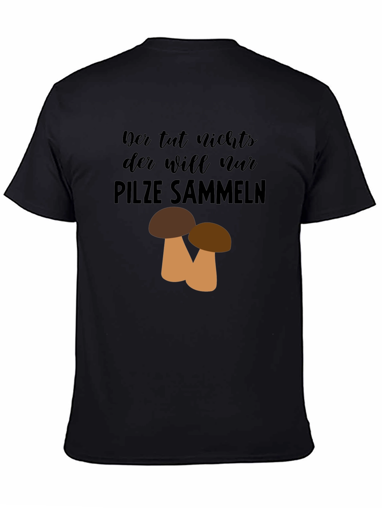 Mushroom Hunter Graphic T-Shirt - Pilze Sammeln