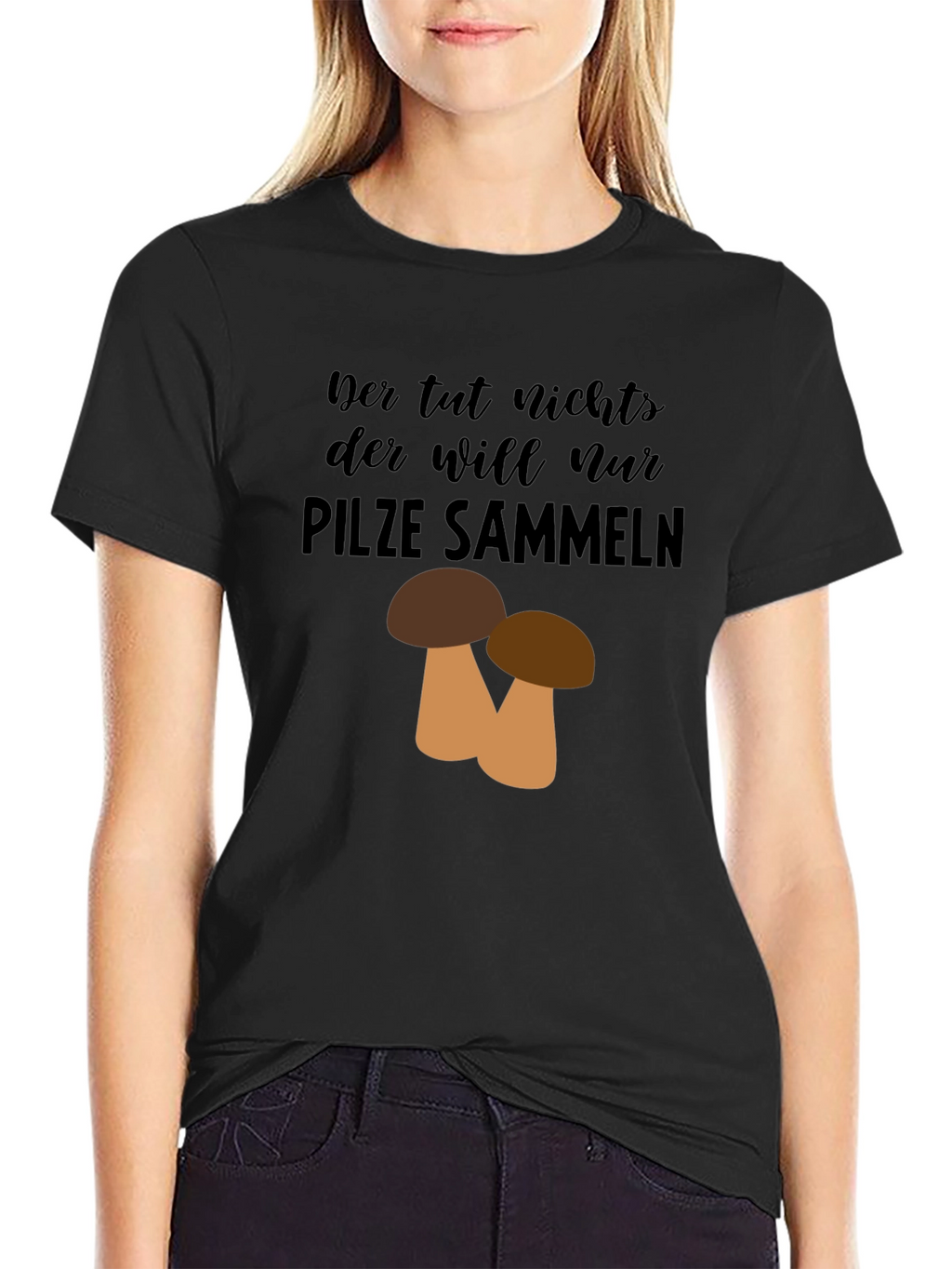Mushroom Hunter Graphic T-Shirt - Pilze Sammeln
