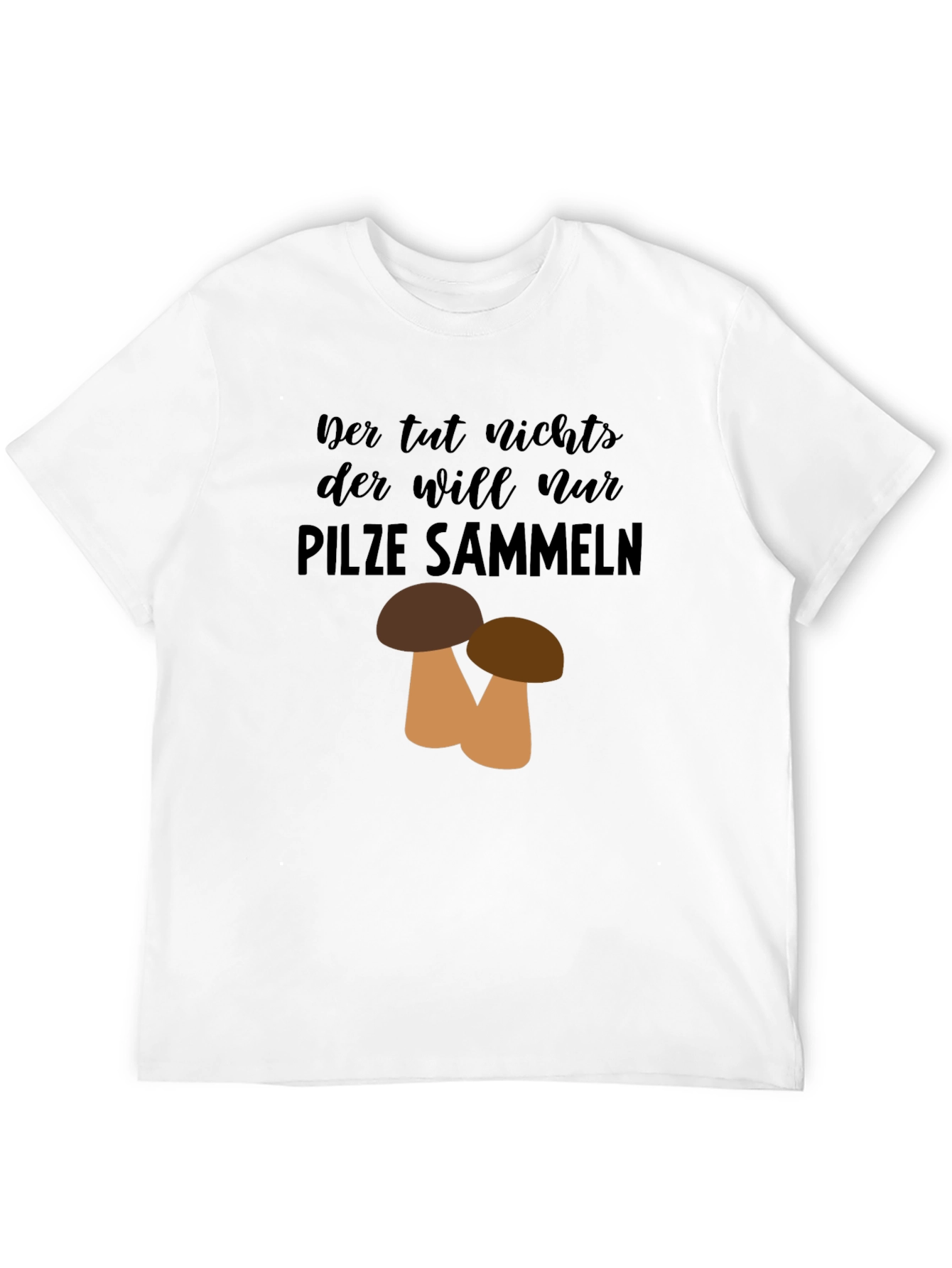 Mushroom Hunter Graphic T-Shirt - Pilze Sammeln