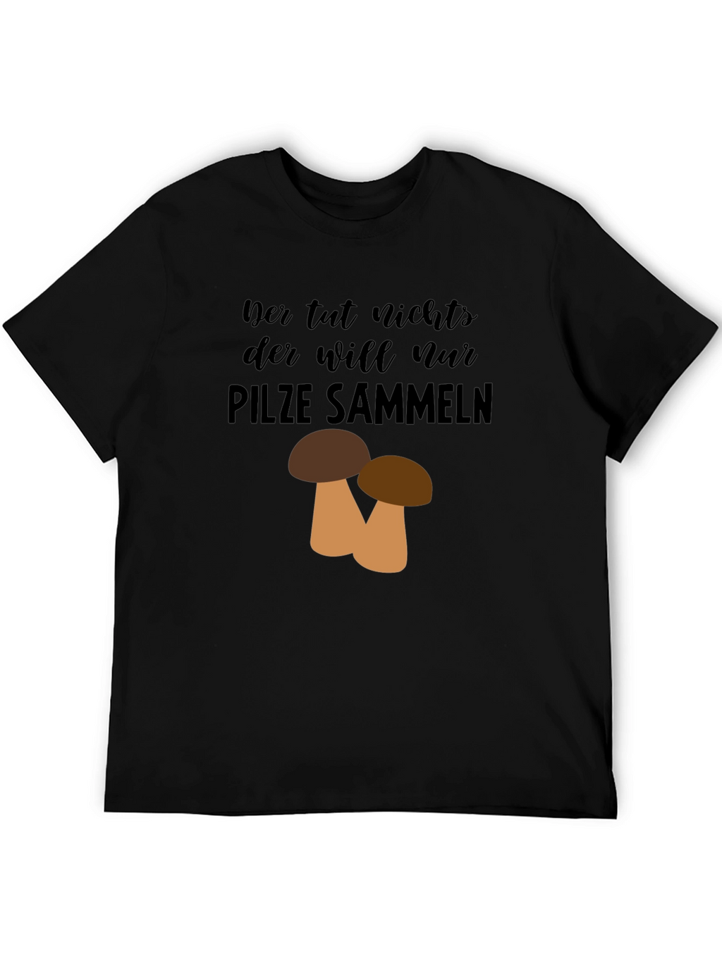 Mushroom Hunter Graphic T-Shirt - Pilze Sammeln