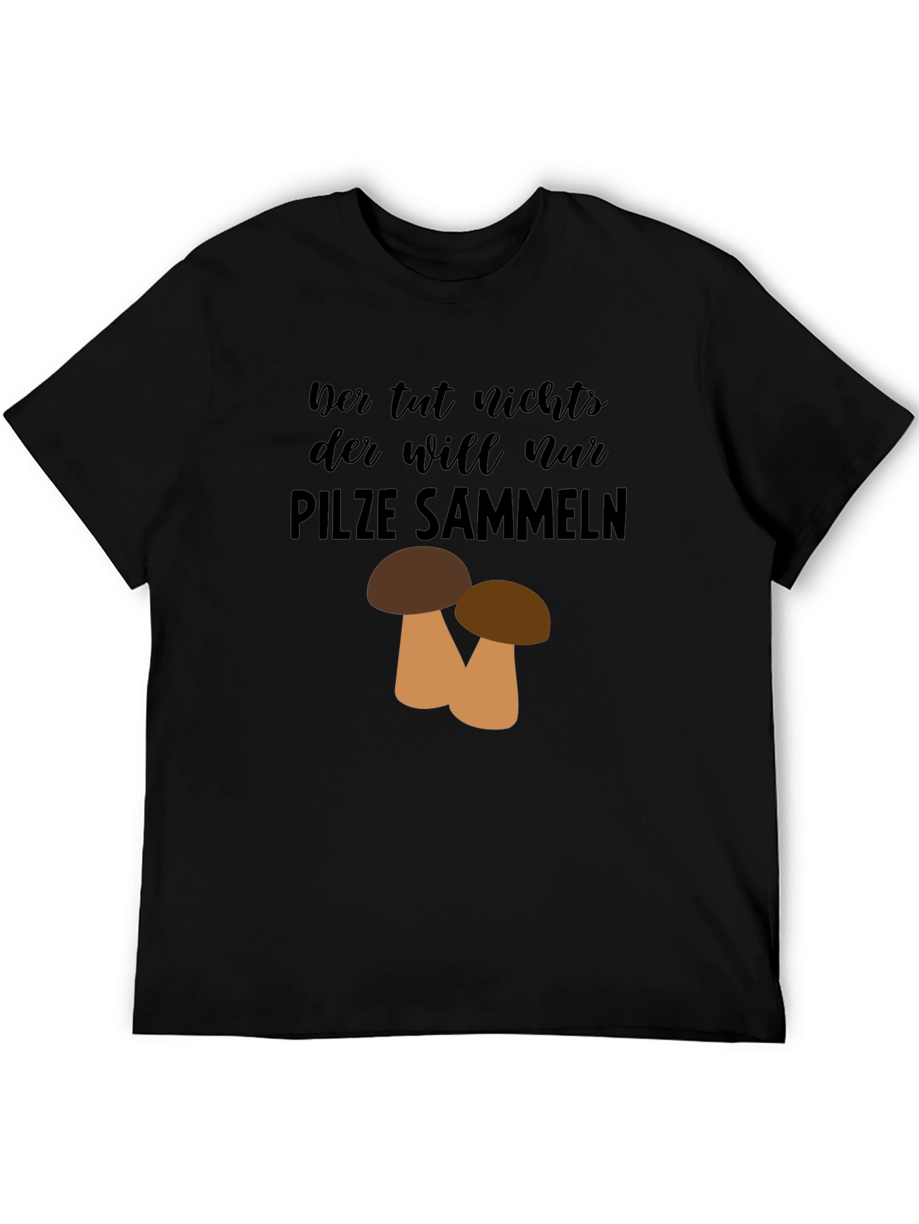 Mushroom Hunter Graphic T-Shirt - Pilze Sammeln