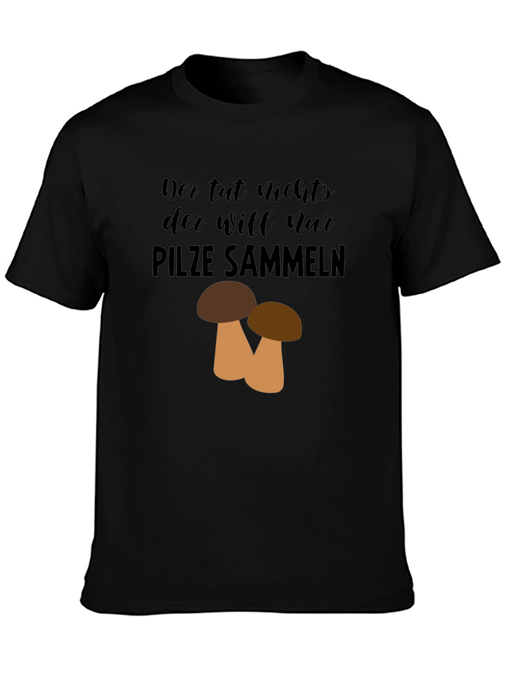 Mushroom Hunter Graphic T-Shirt - Pilze Sammeln