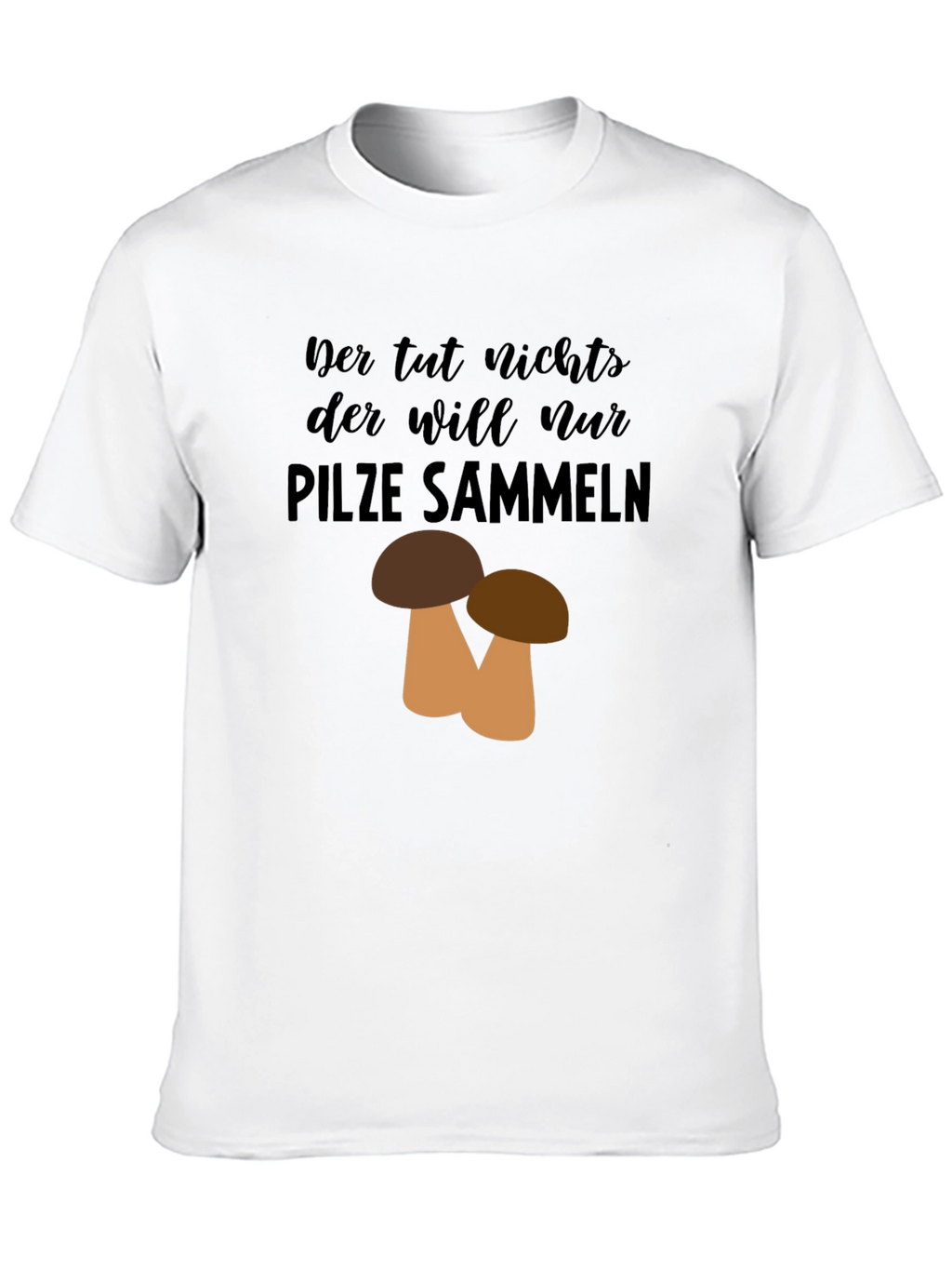 Mushroom Hunter Graphic T-Shirt - Pilze Sammeln