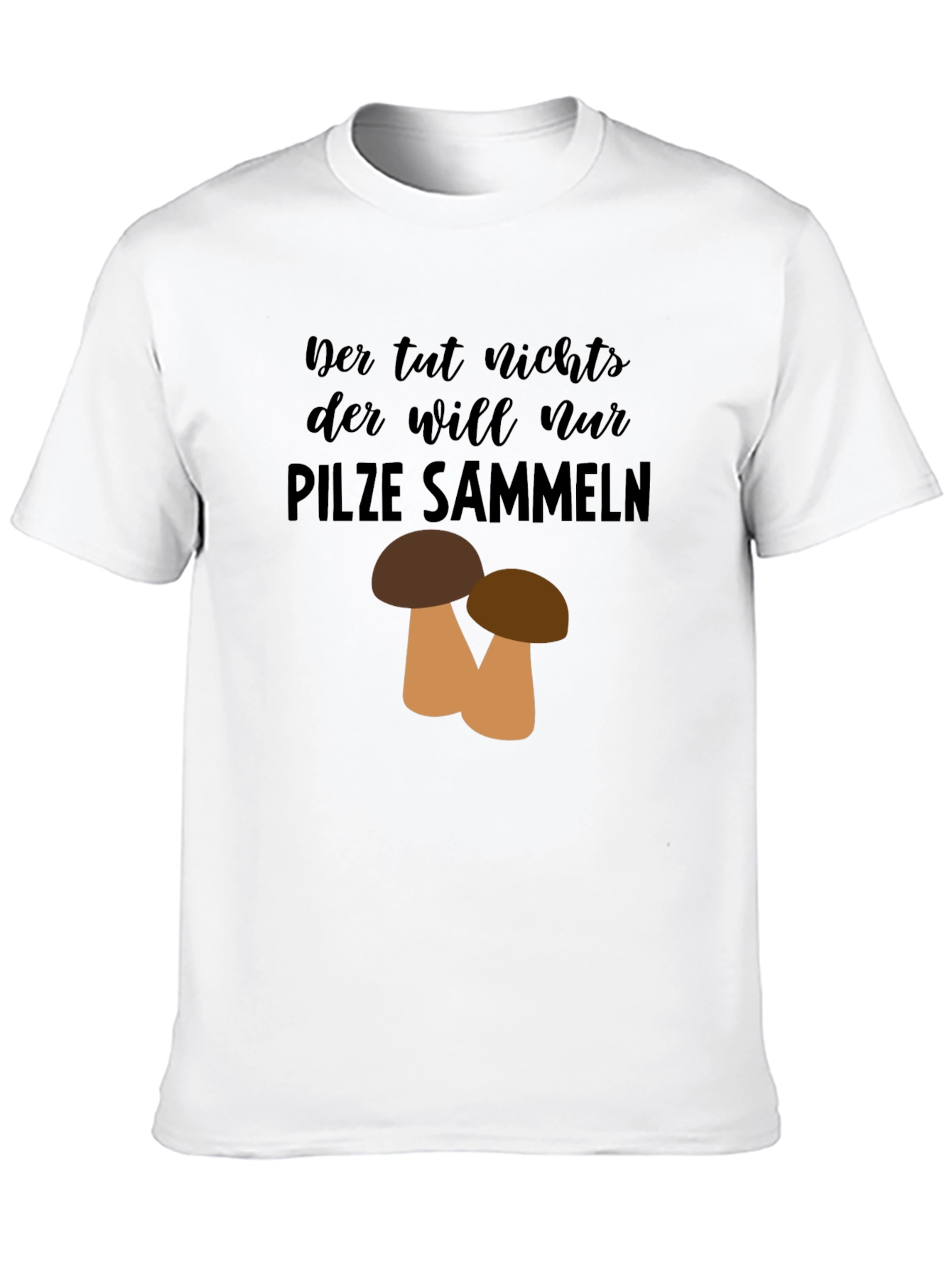 Mushroom Hunter Graphic T-Shirt - Pilze Sammeln