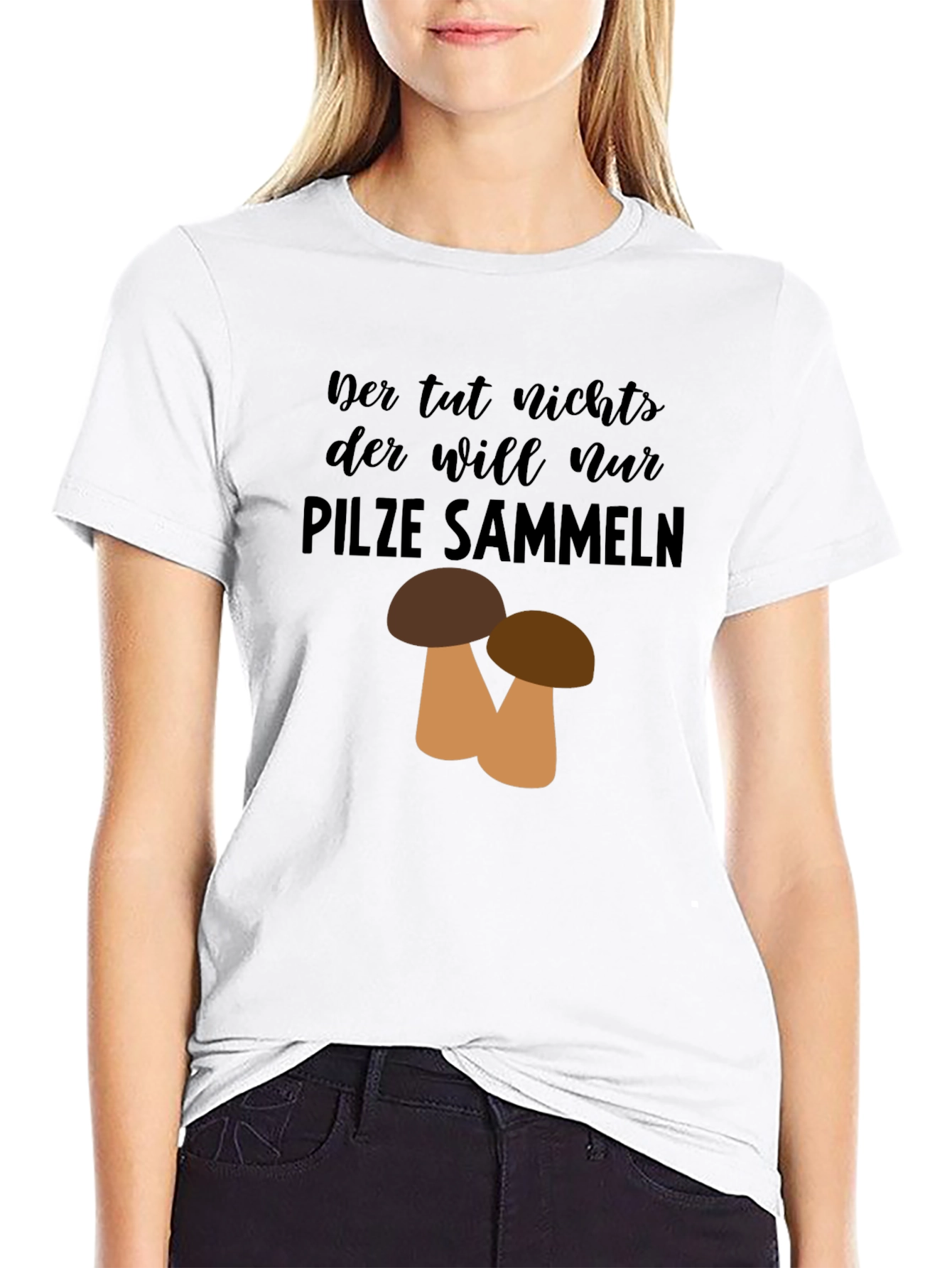 Mushroom Hunter Graphic T-Shirt - Pilze Sammeln