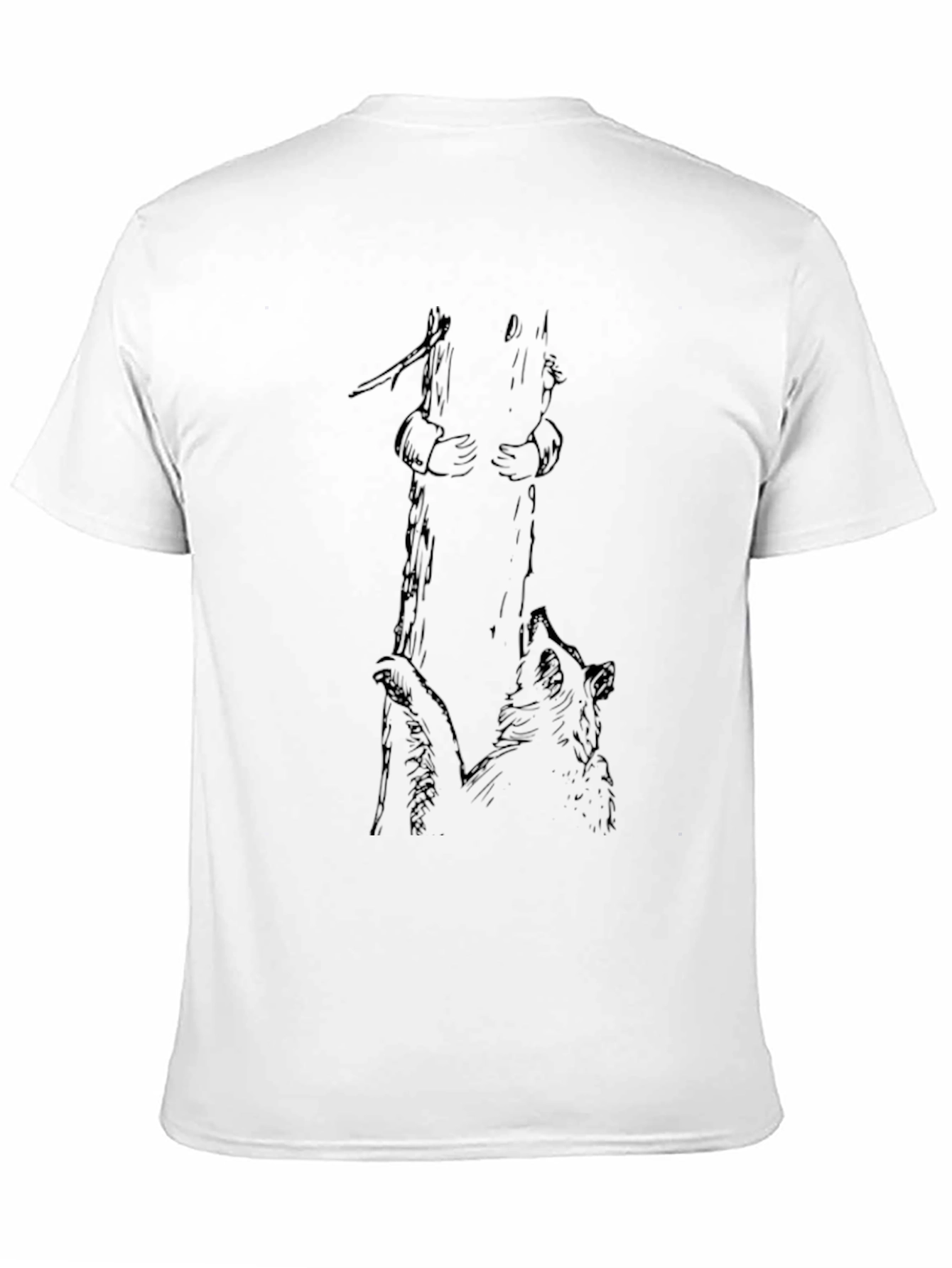 Bear Hug Black T-Shirt