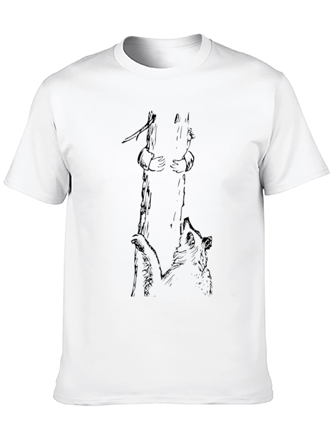 Bear Hug Black T-Shirt