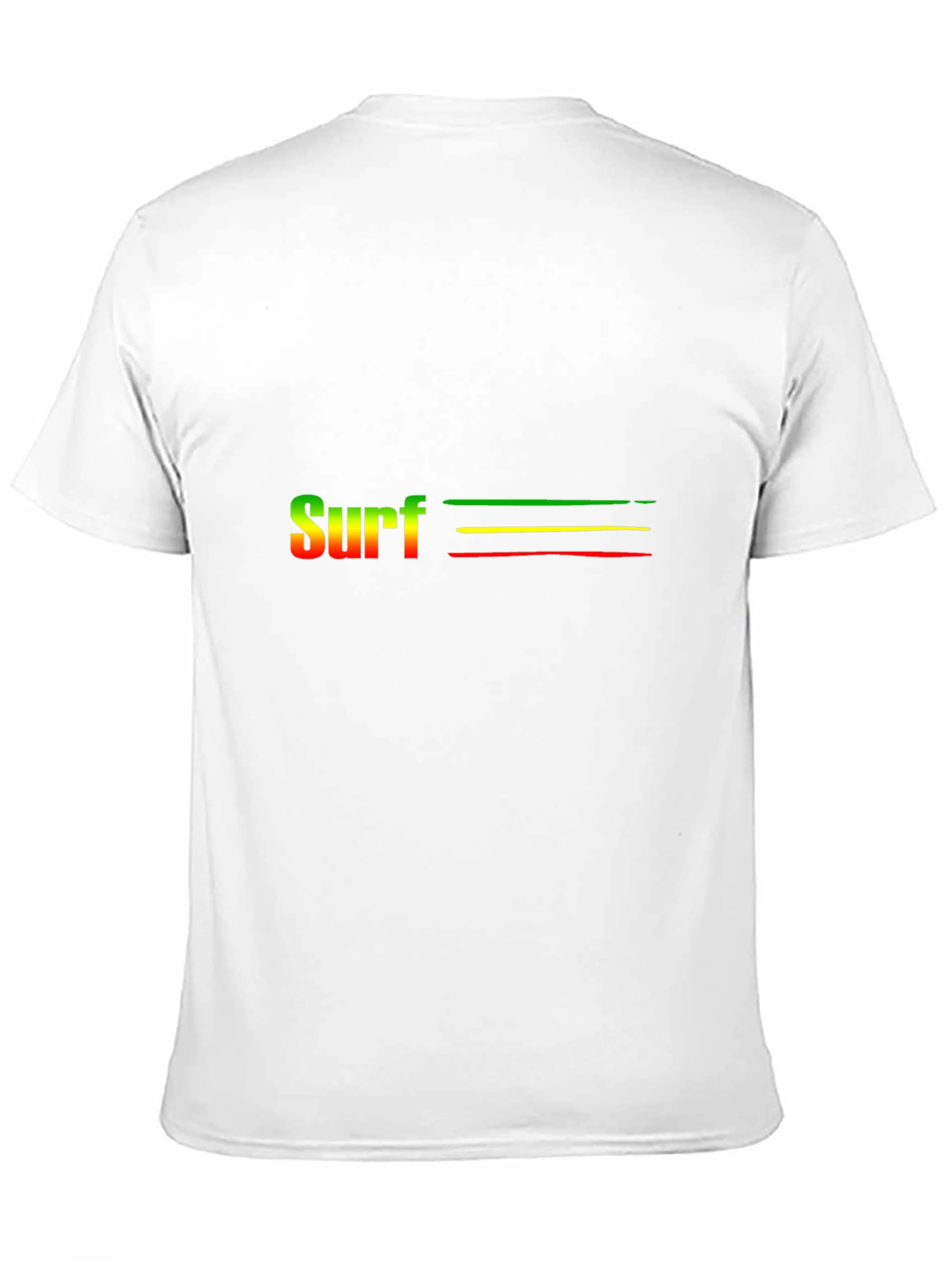 Rasta Surf T-Shirt - Casual Black Tee