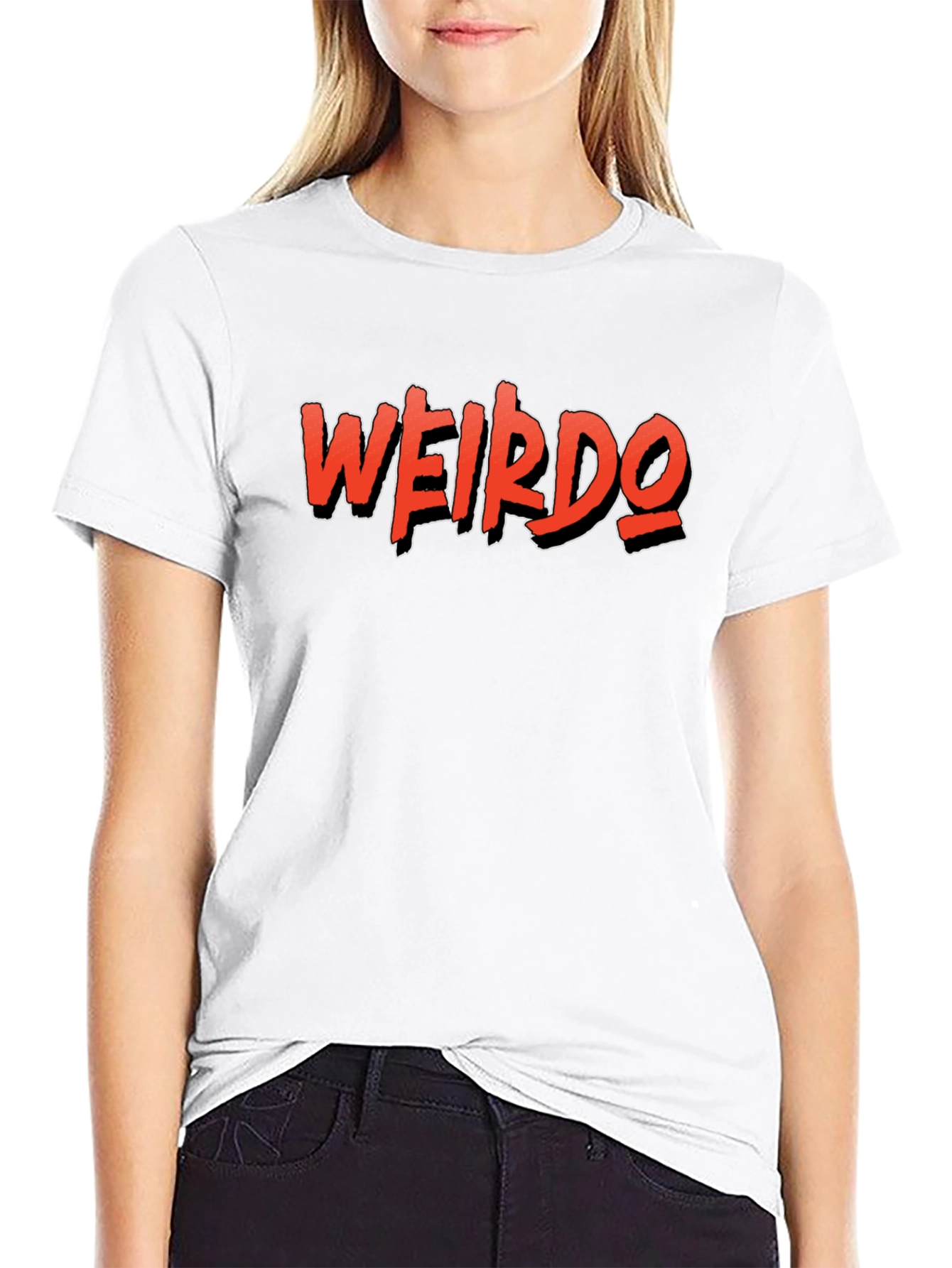 Weirdo Graphic Tee -  Edgy Style