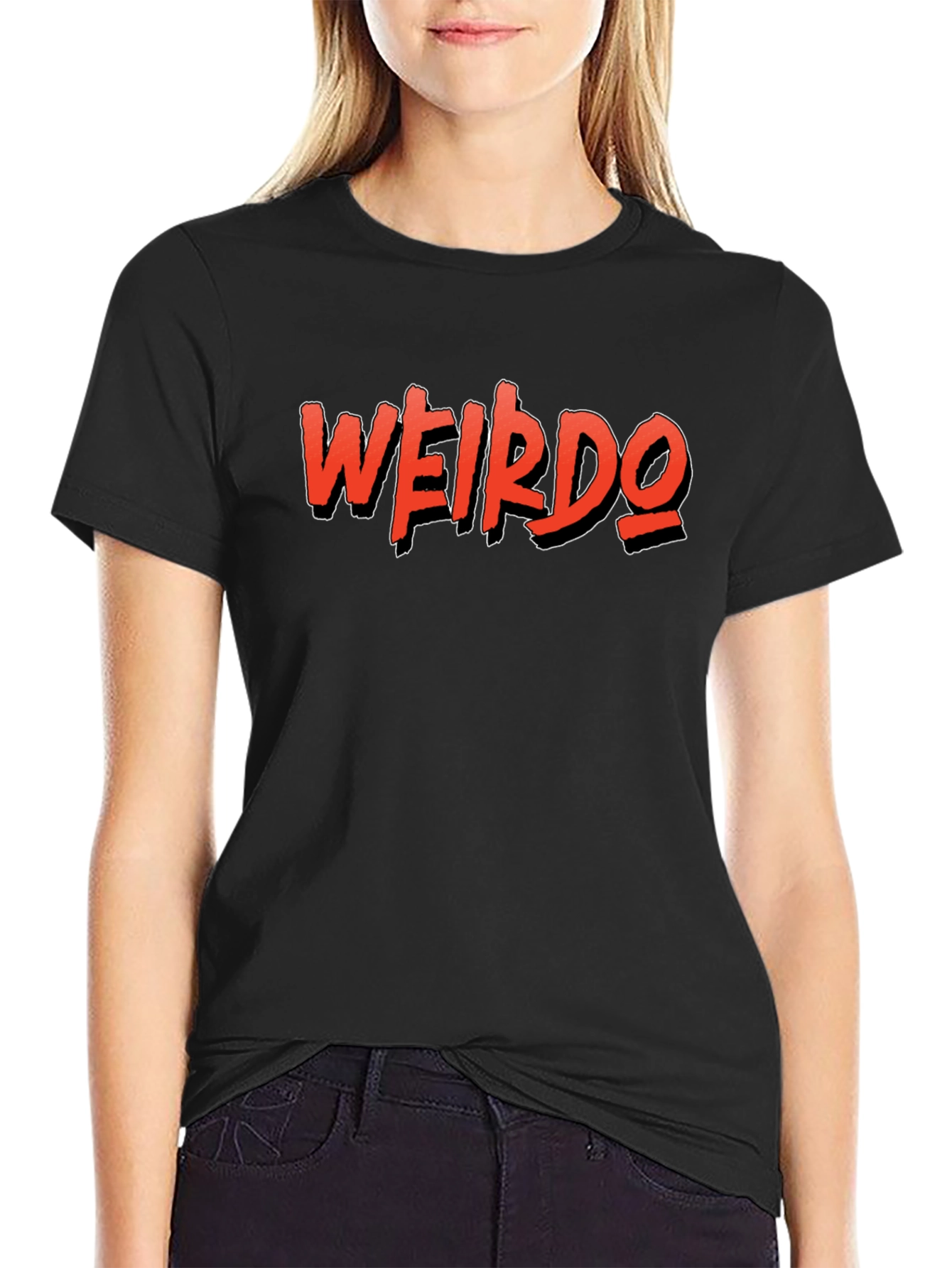 Weirdo Graphic Tee -  Edgy Style