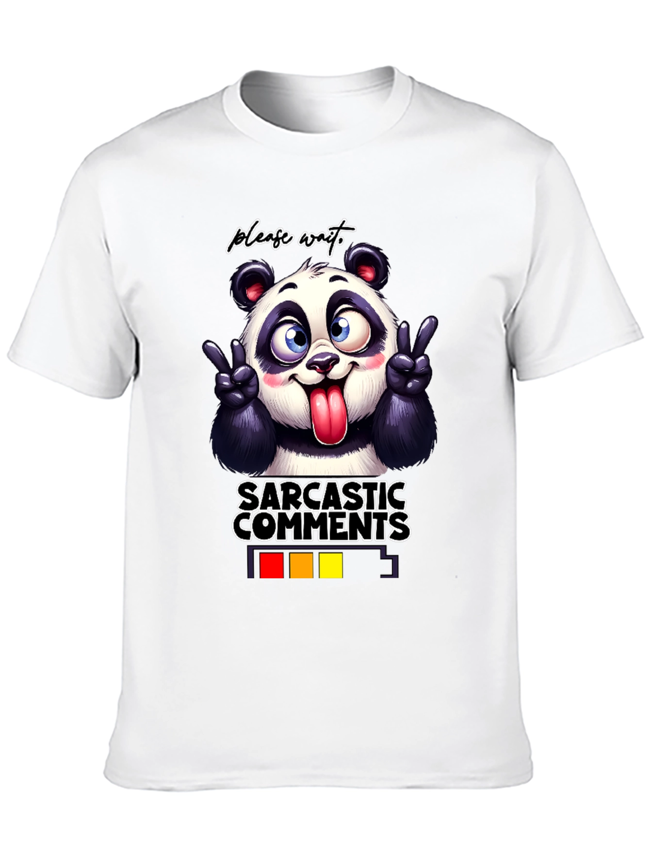 Sarcastic Comments Panda T-Shirt