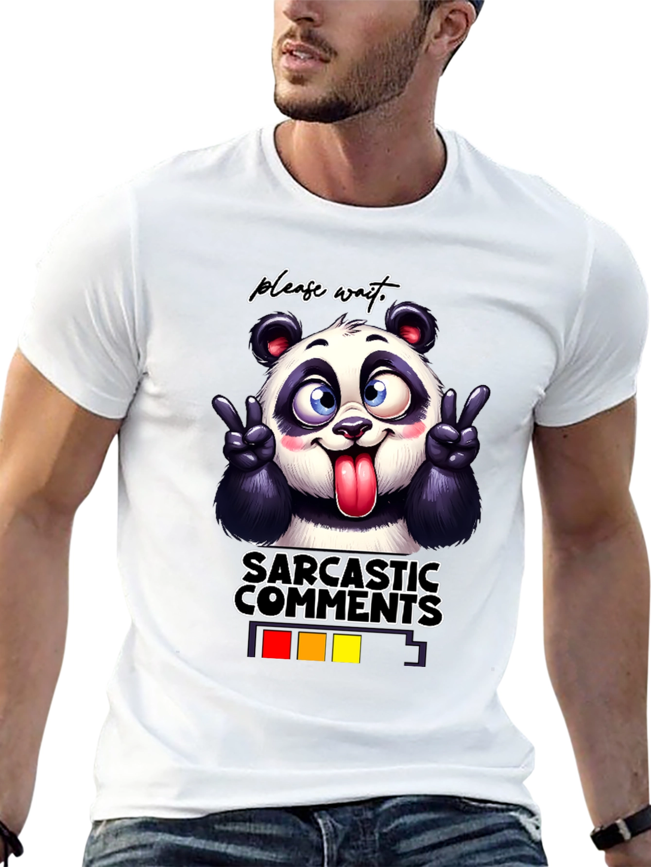Sarcastic Comments Panda T-Shirt