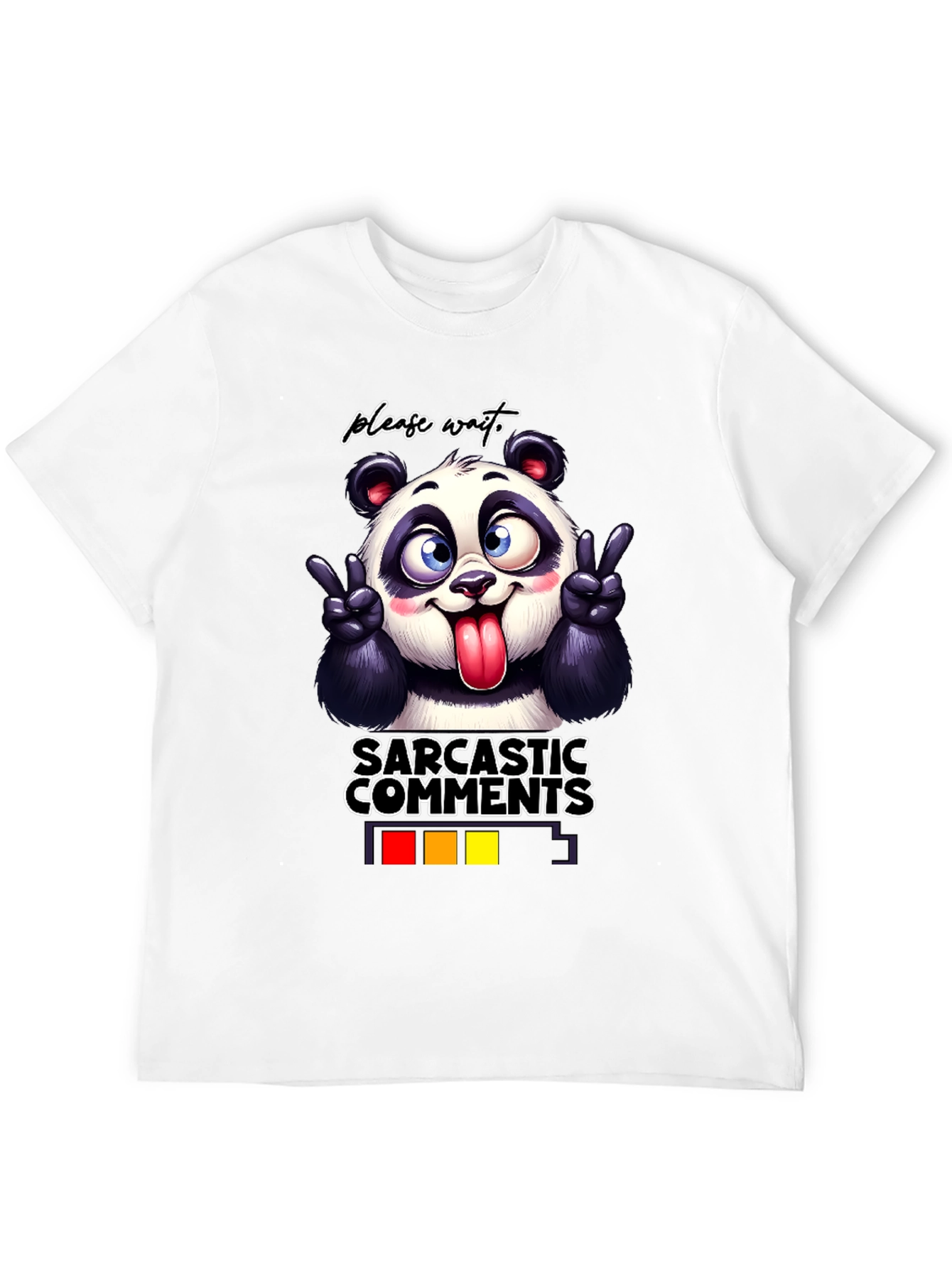 Sarcastic Comments Panda T-Shirt