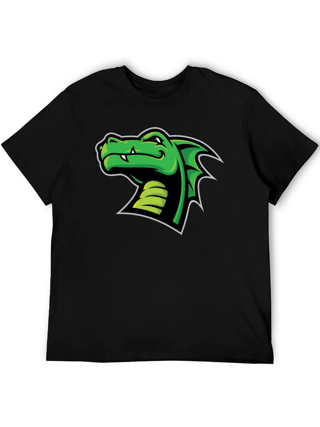 Green Dragon Graphic T-Shirt - Cool Graphic Tee