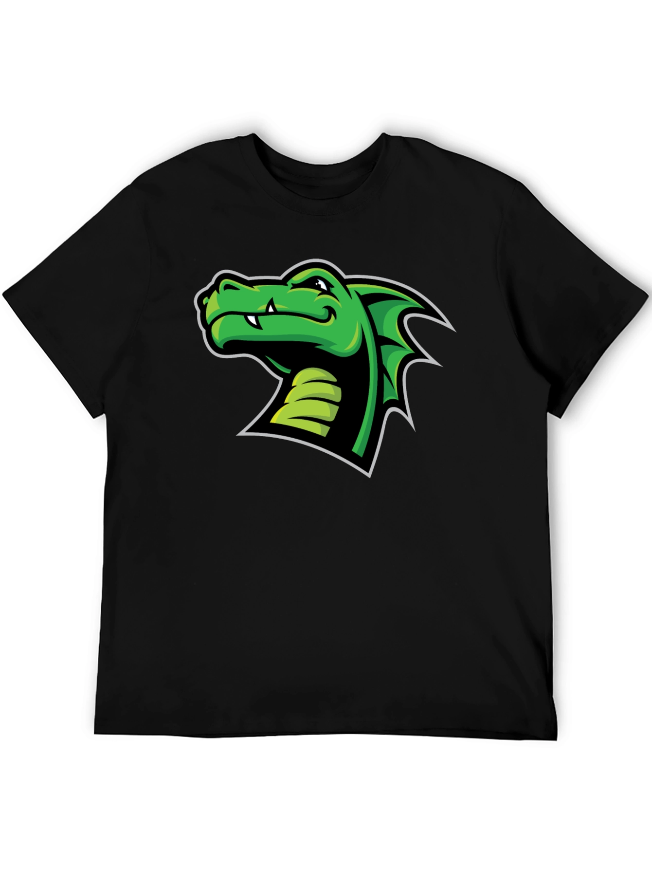 Green Dragon Graphic T-Shirt - Cool Graphic Tee