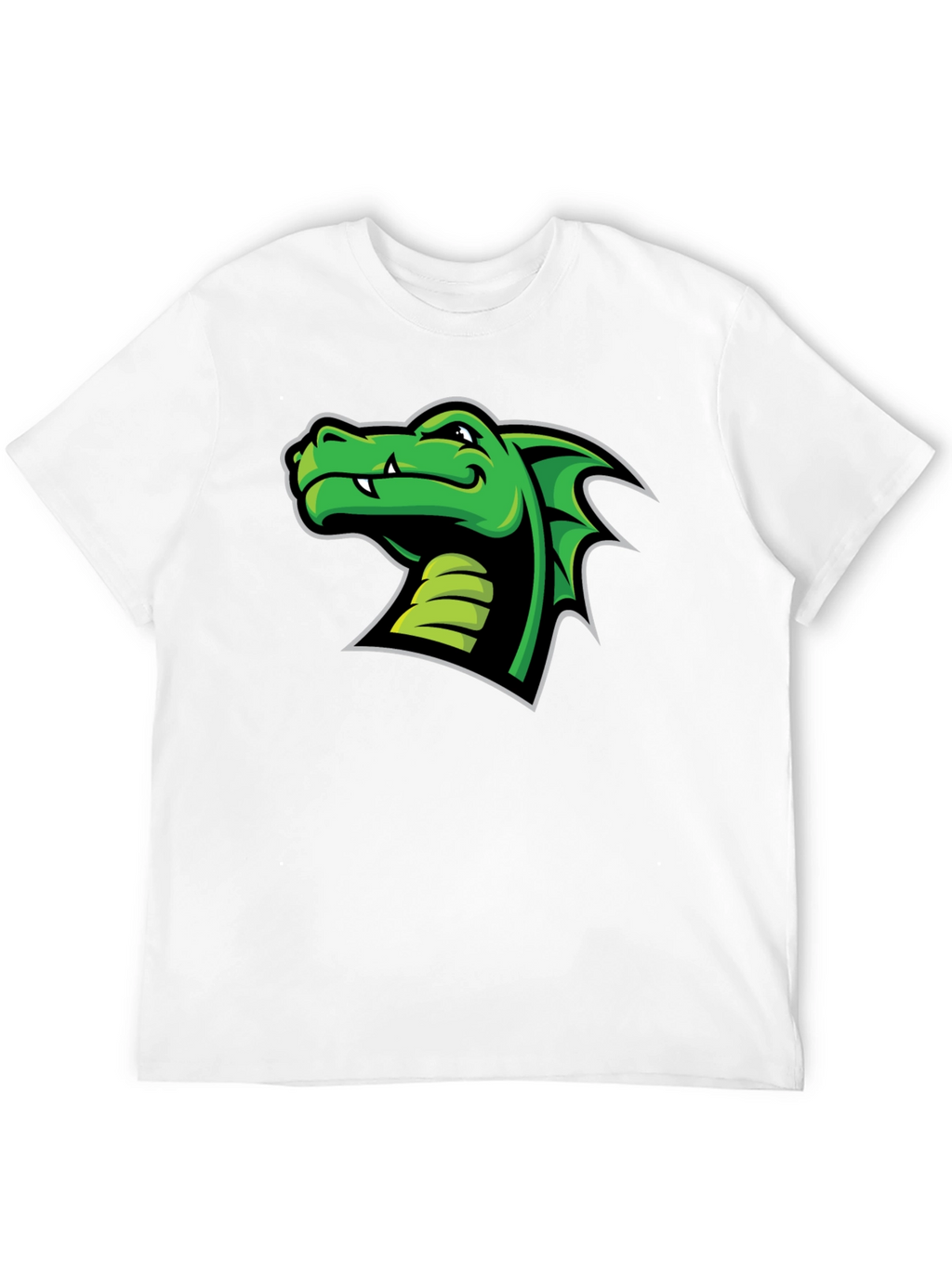 Green Dragon Graphic T-Shirt - Cool Graphic Tee