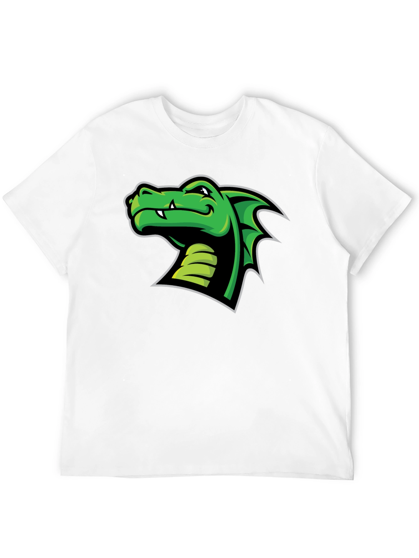 Green Dragon Graphic T-Shirt - Cool Graphic Tee