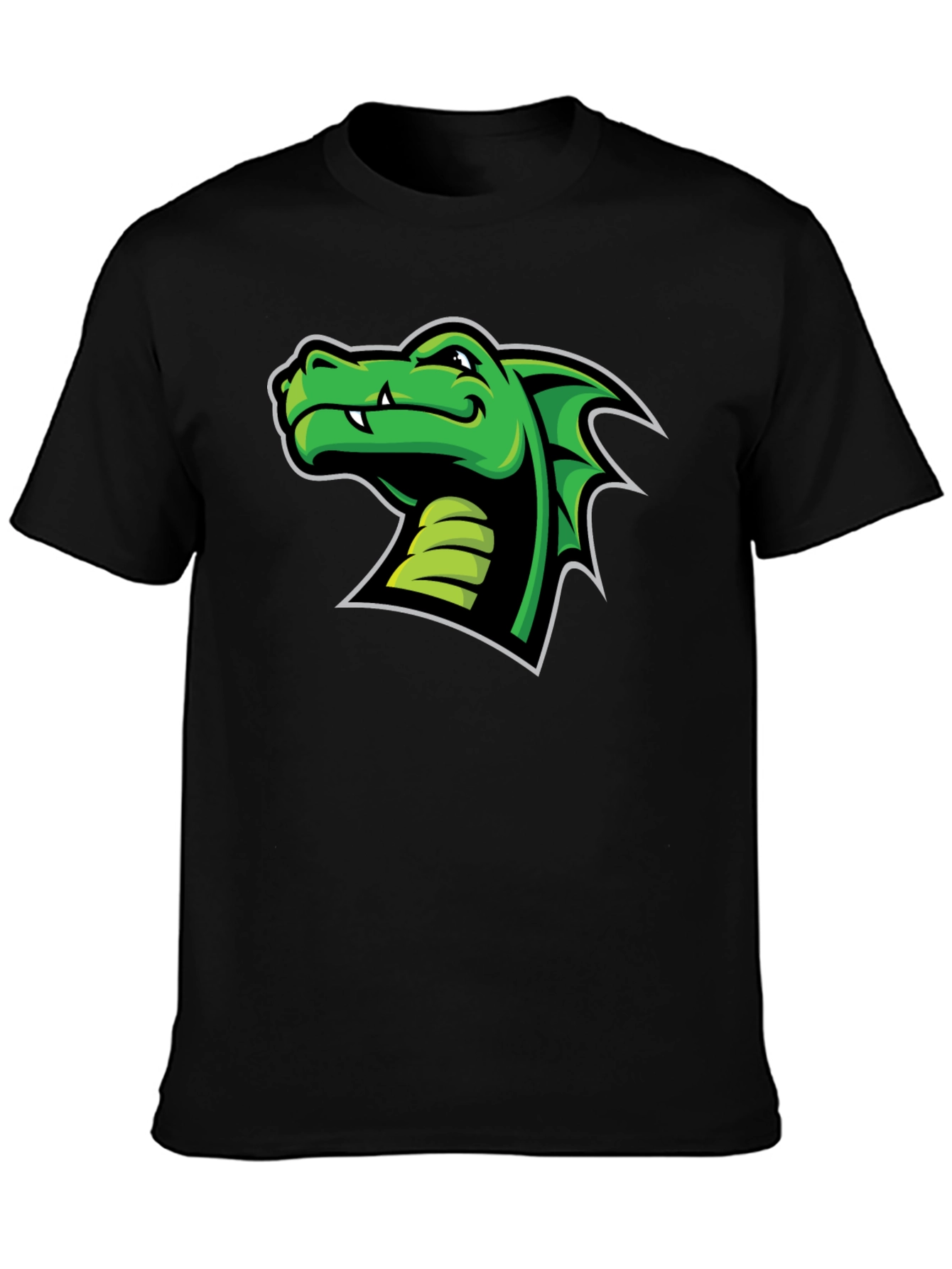 Green Dragon Graphic T-Shirt - Cool Graphic Tee
