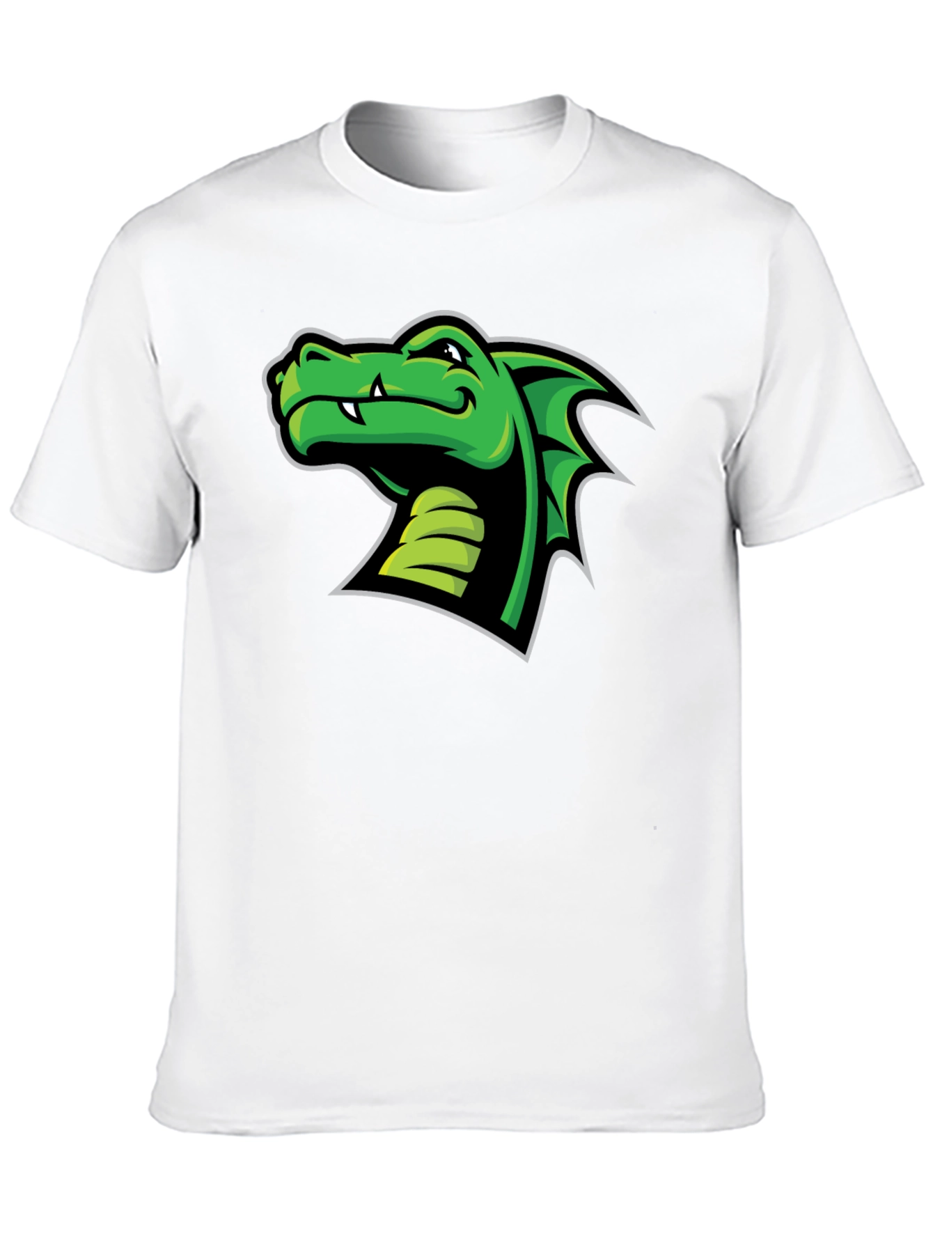 Green Dragon Graphic T-Shirt - Cool Graphic Tee
