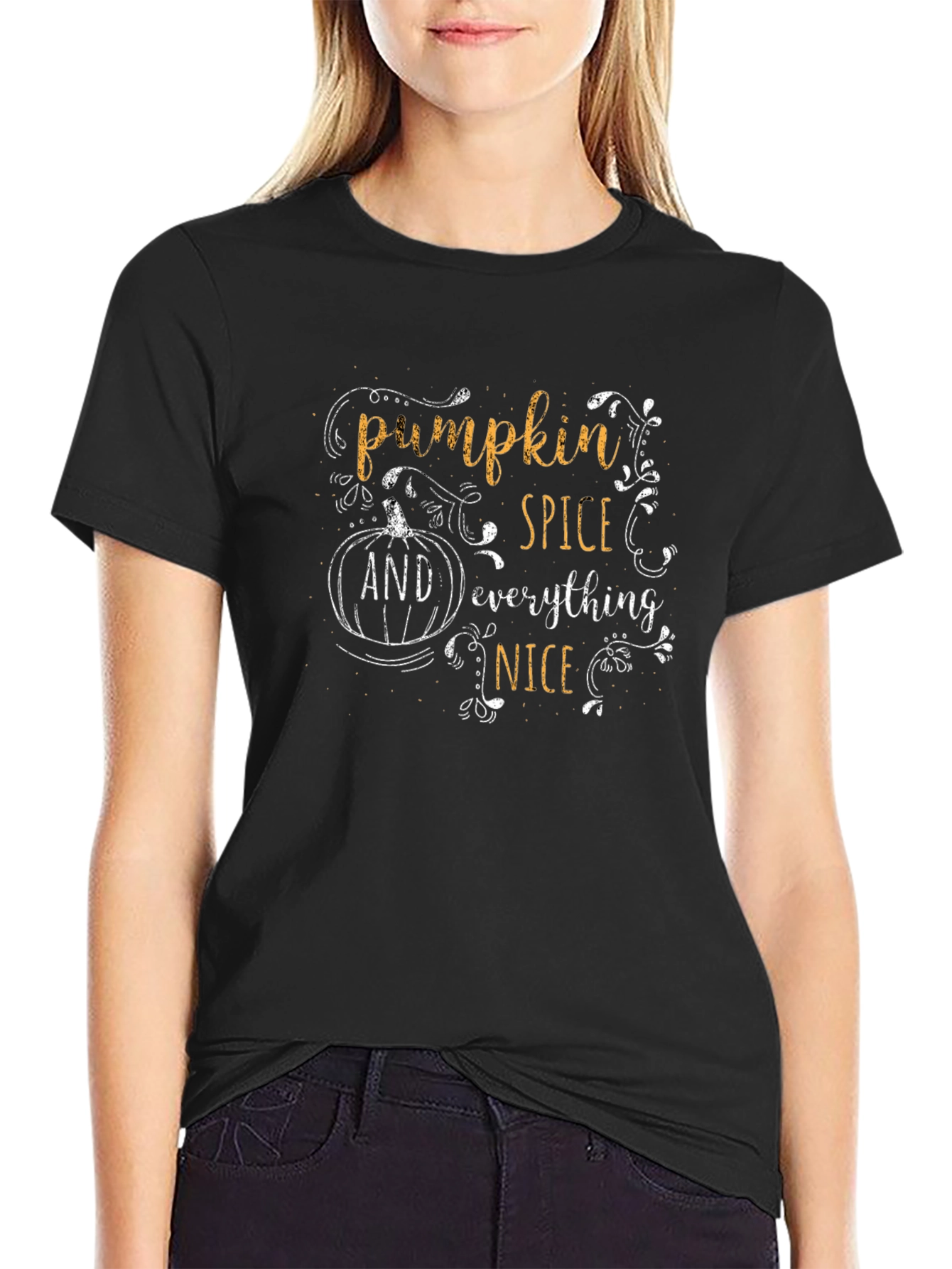 Pumpkin Spice & Everything Nice Graphic Tee