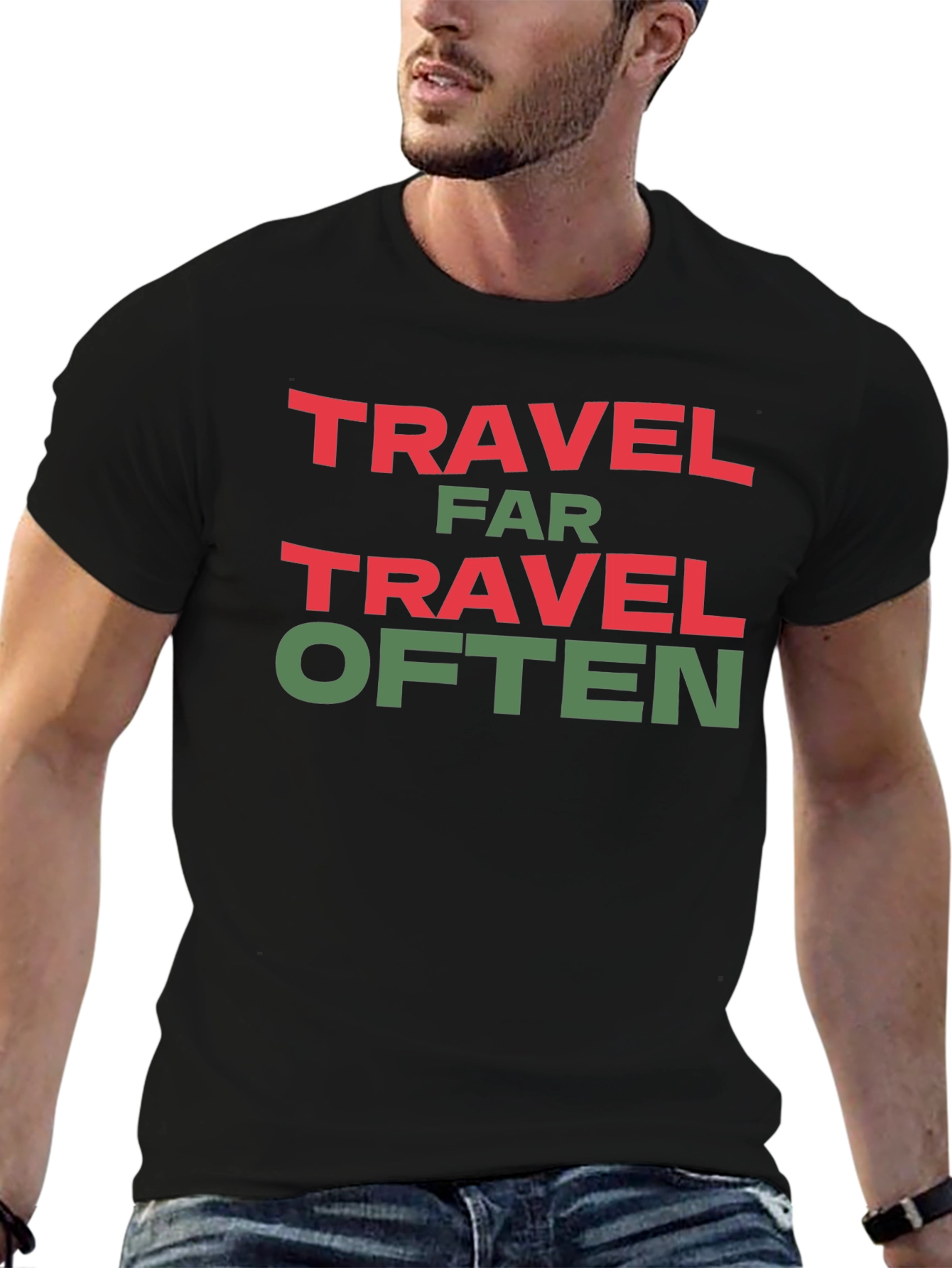 Travel Far Travel Often Graphic Tee