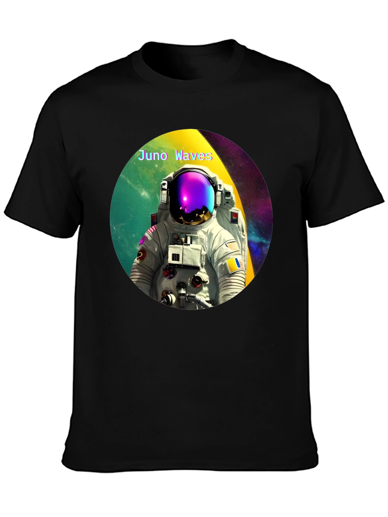 Juno Waves Astronaut Graphic Tee