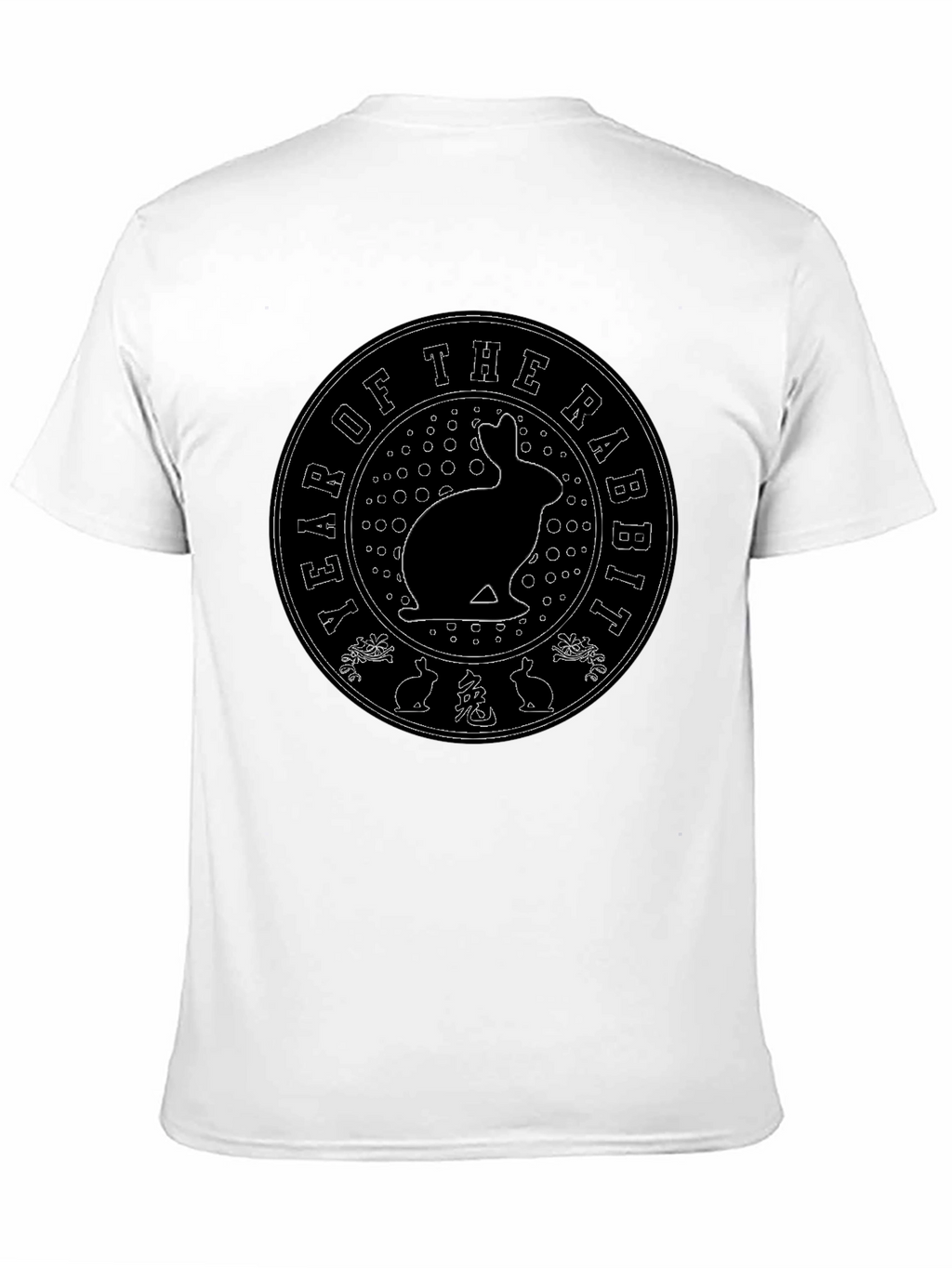 Year of the Rabbit Black T-Shirt