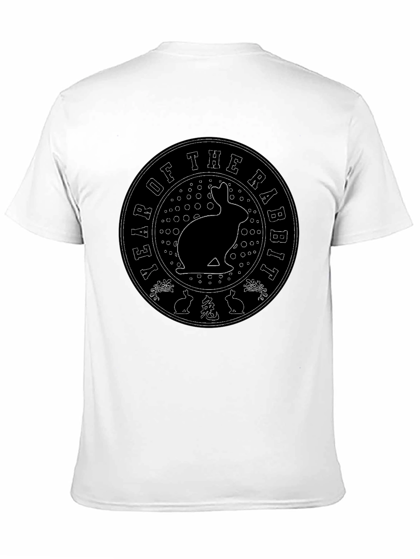 Year of the Rabbit Black T-Shirt