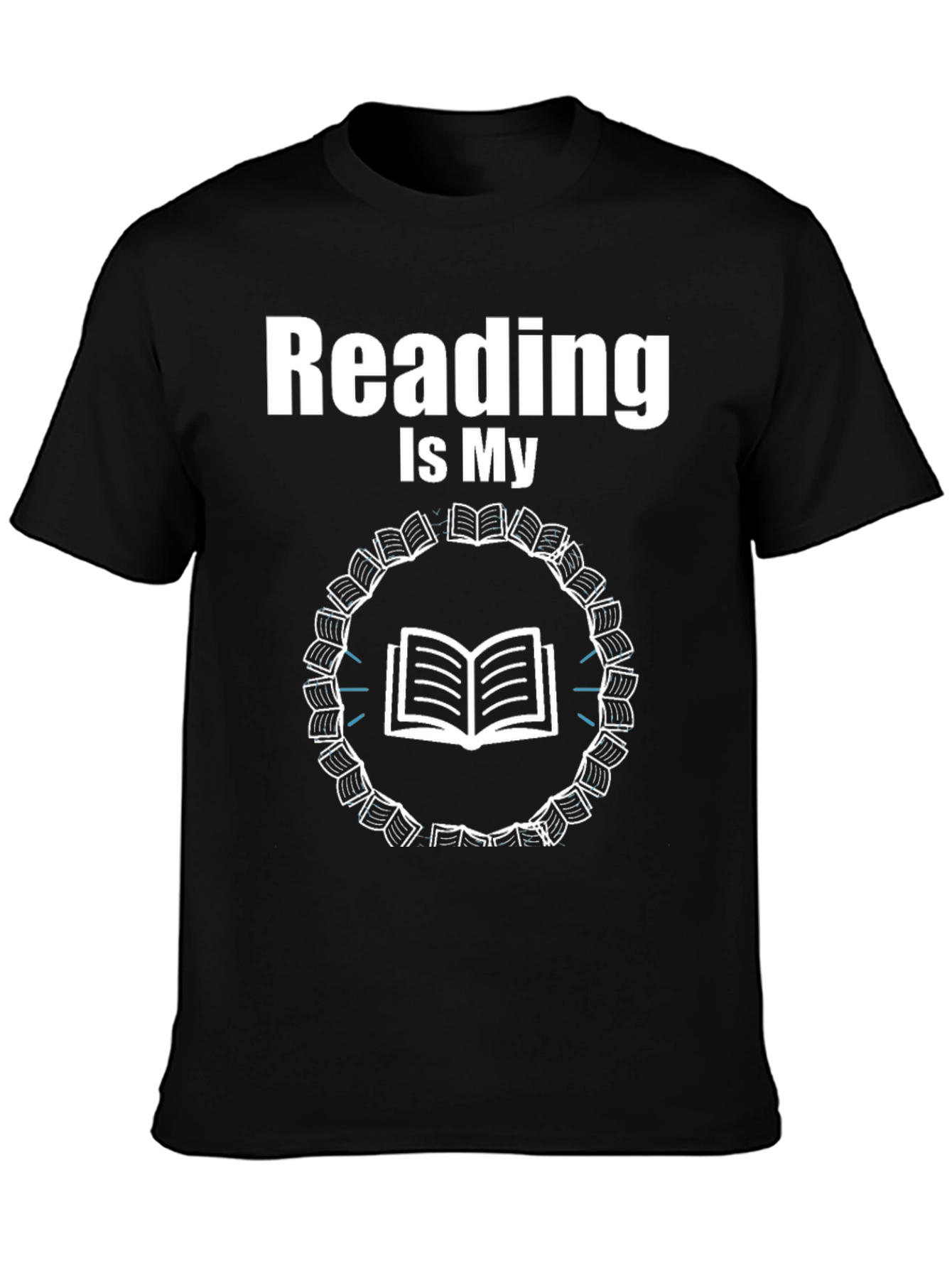 Reading Is My Thing T-Shirt - Black