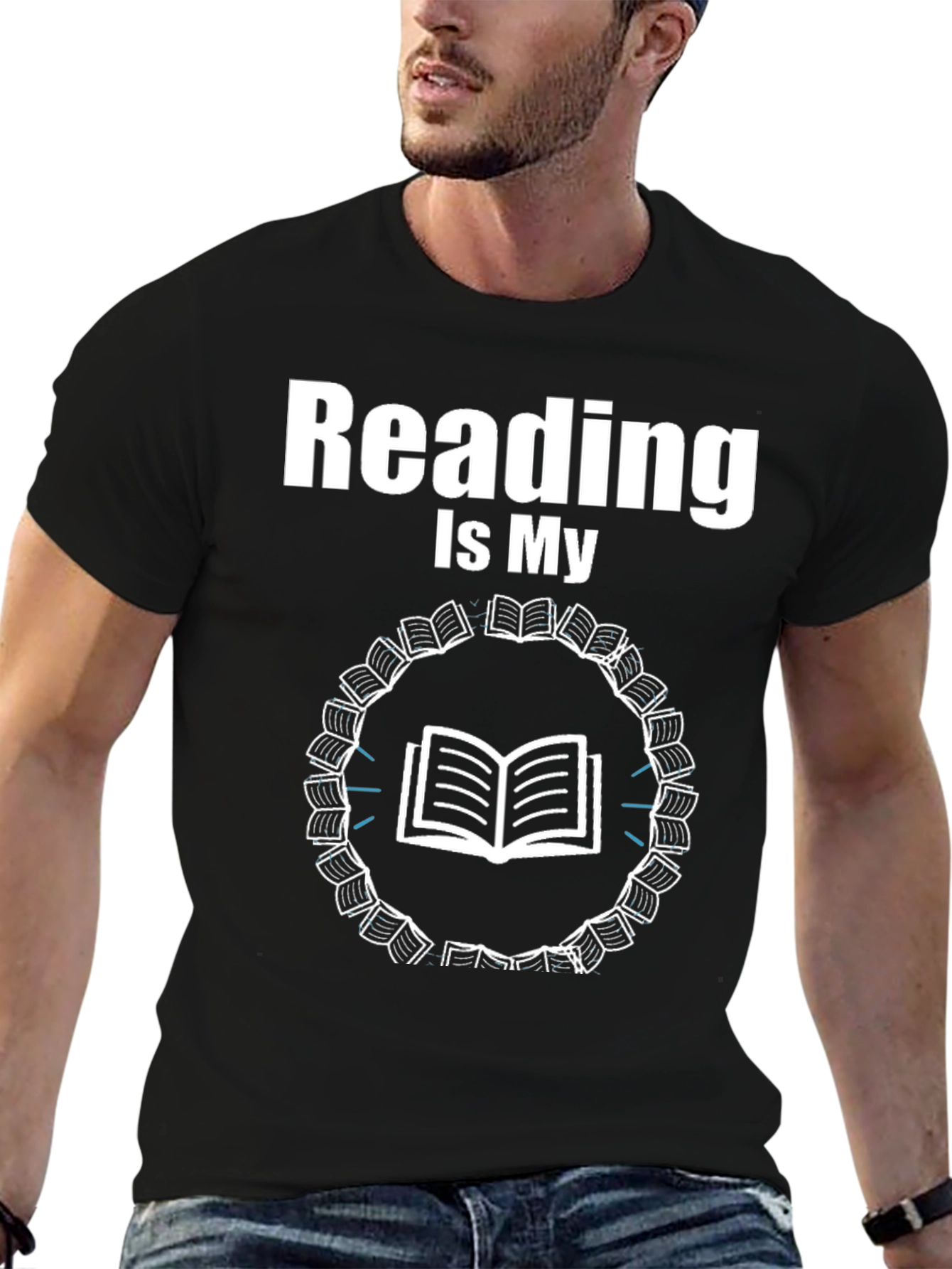 Reading Is My Thing T-Shirt - Black