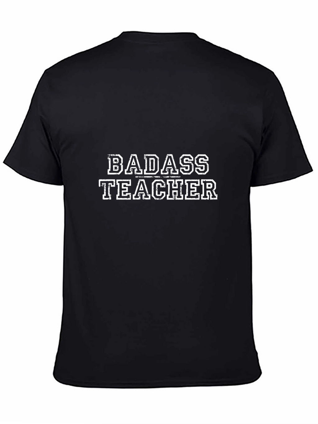 Badass Teacher Black T-Shirt