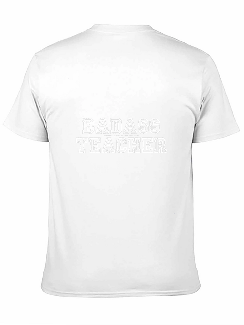 Badass Teacher Black T-Shirt